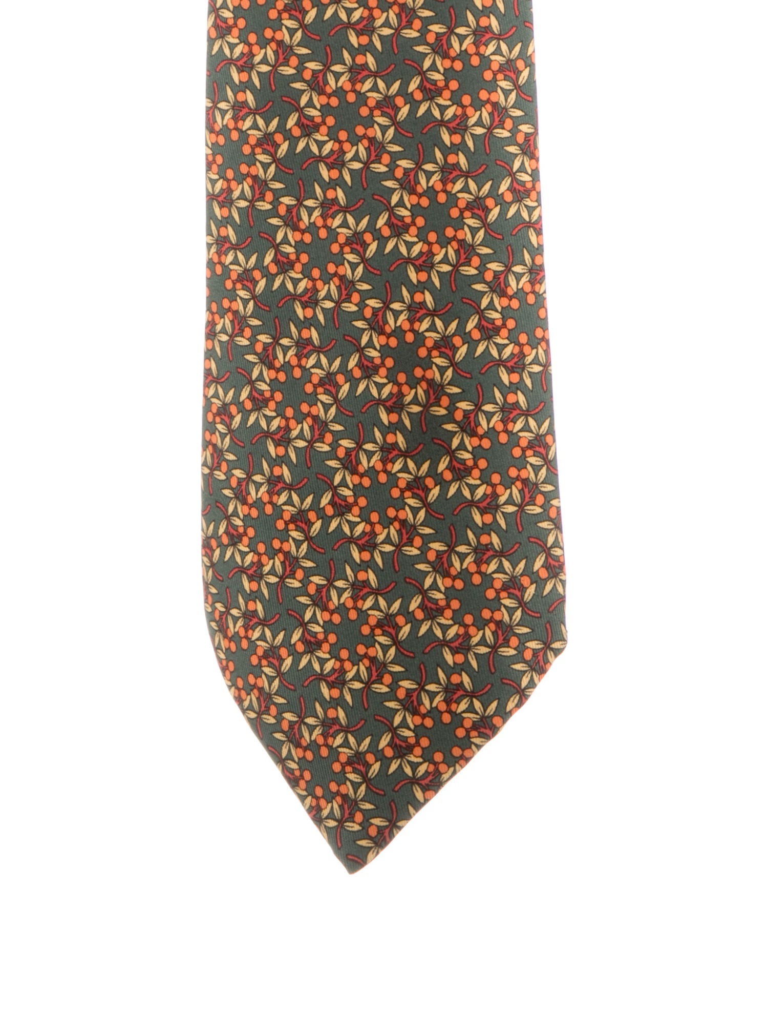 Hermès Silk Patterned Tie