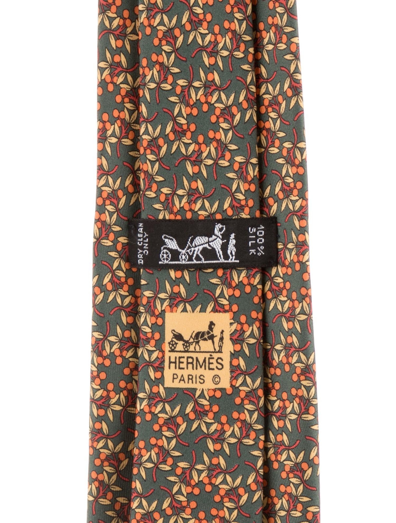 Hermès Silk Patterned Tie