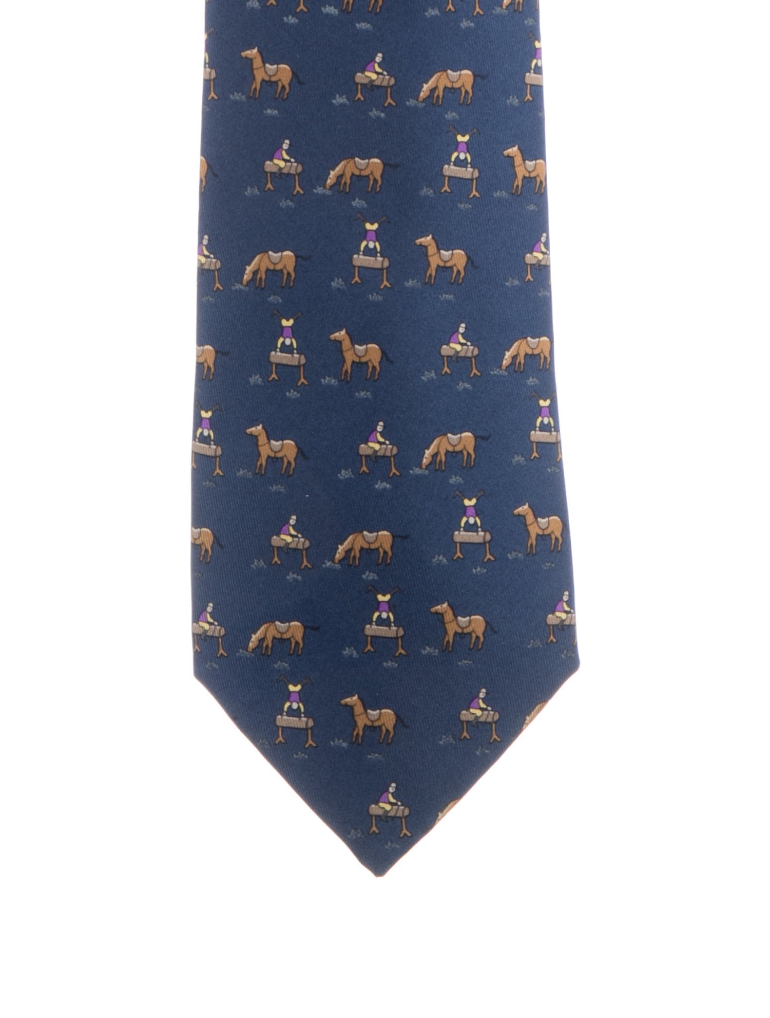 Hermès Silk Patterned Tie