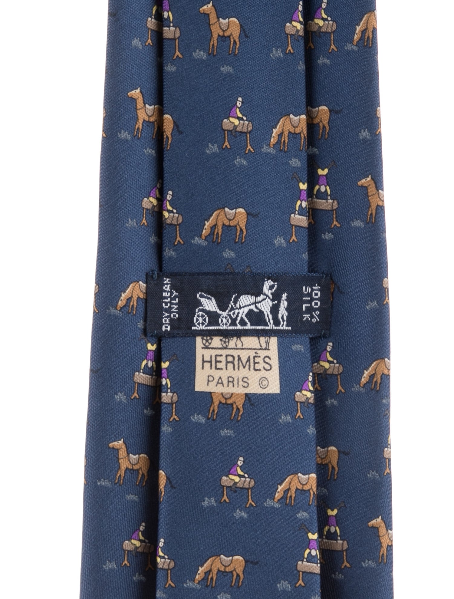 Hermès Silk Patterned Tie