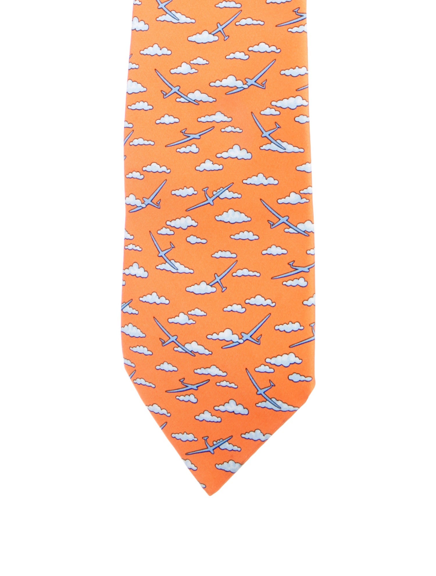 Hermès Silk Patterned Tie
