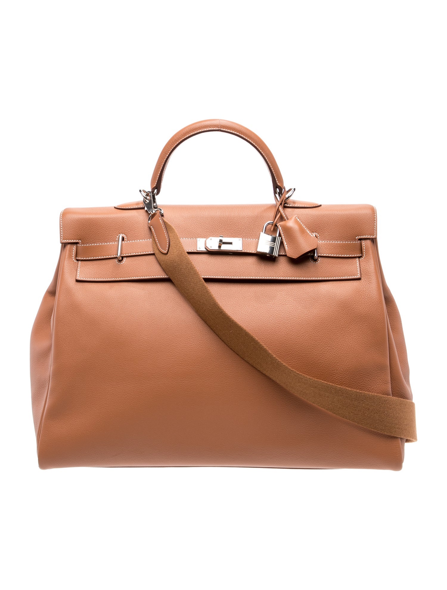 Hermès 2024 Taurillon Novillo Kelly Voyage 50