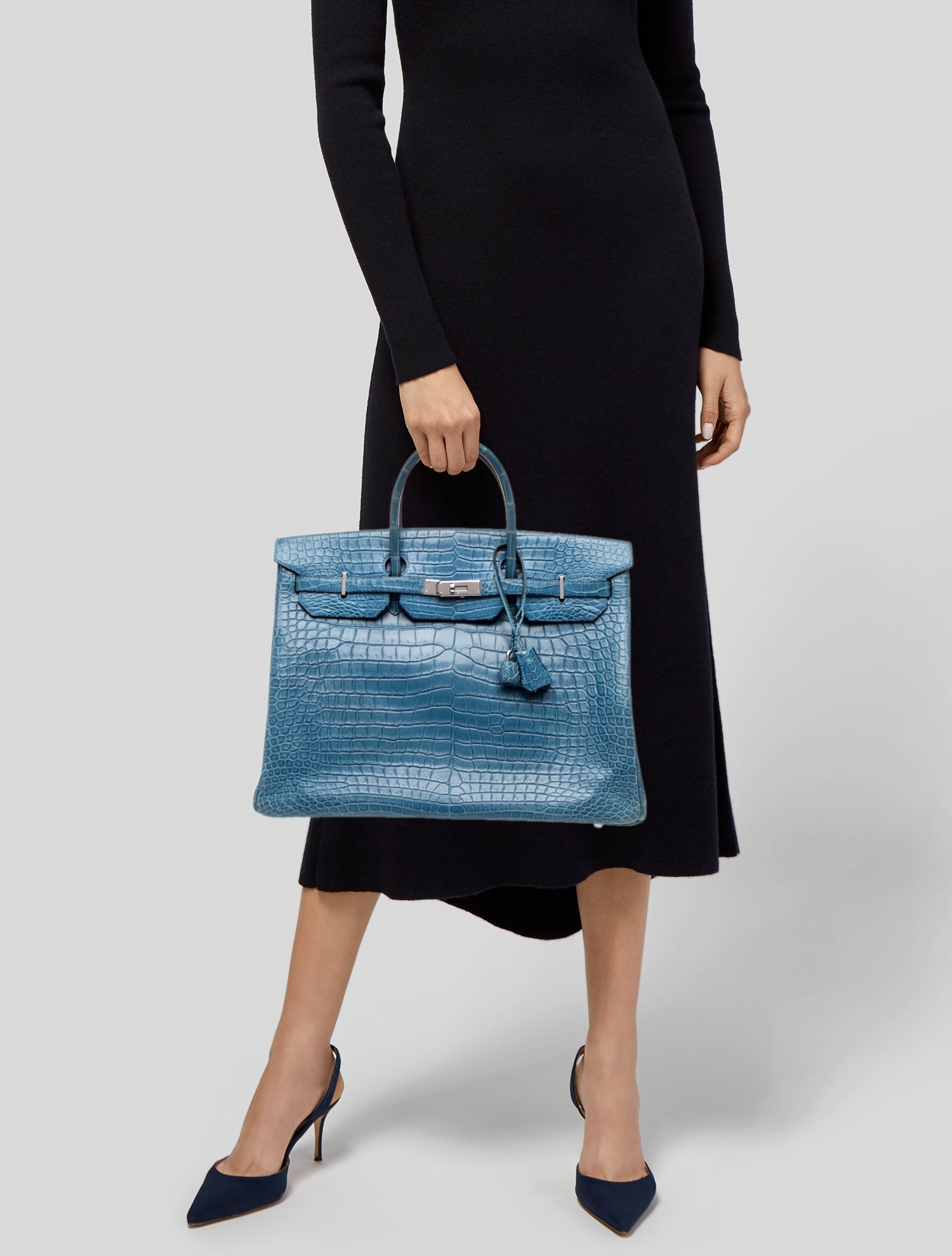 Hermès Matte Porosus Crocodile Birkin 40