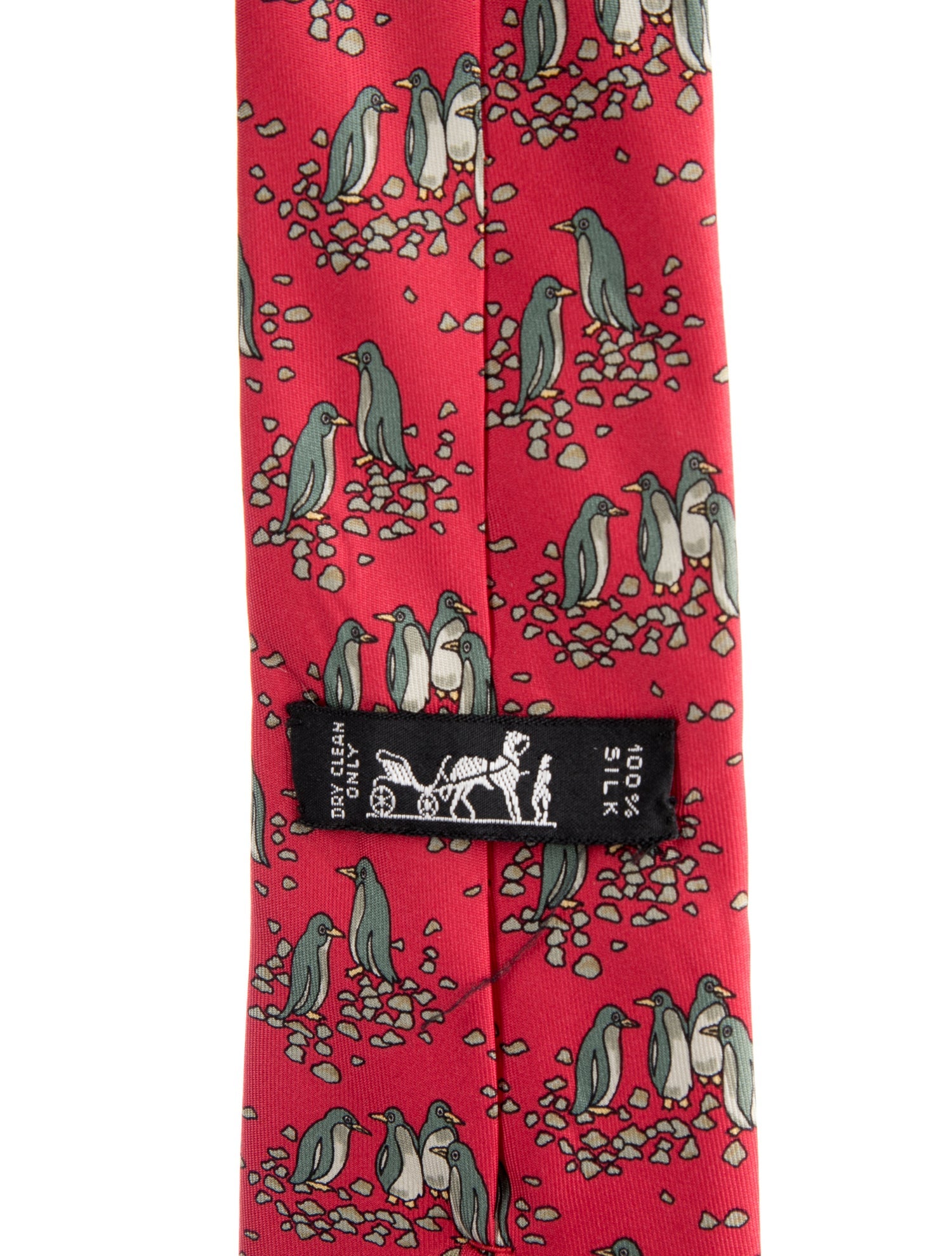 Hermès Silk Patterned Tie