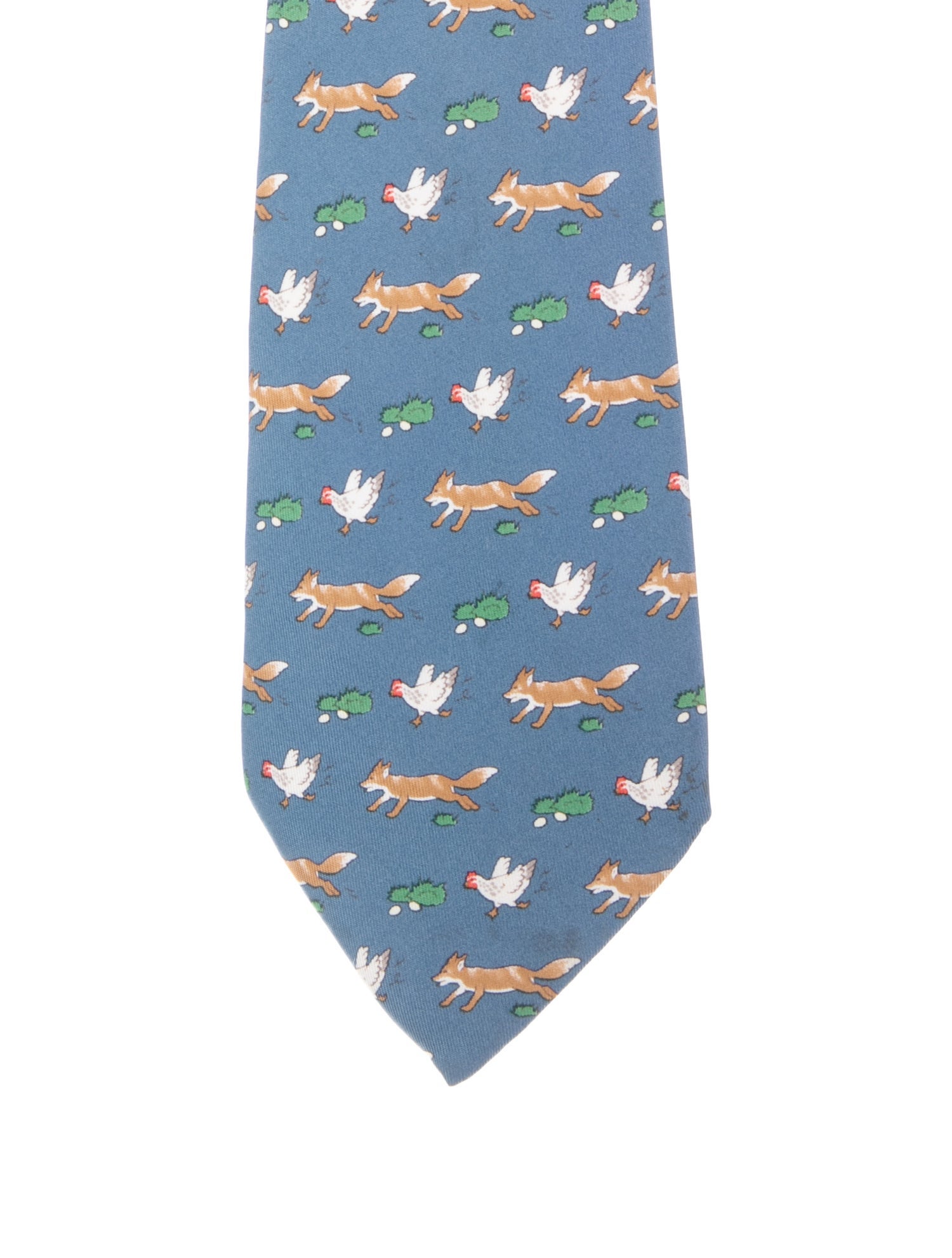 Hermès Silk Tie