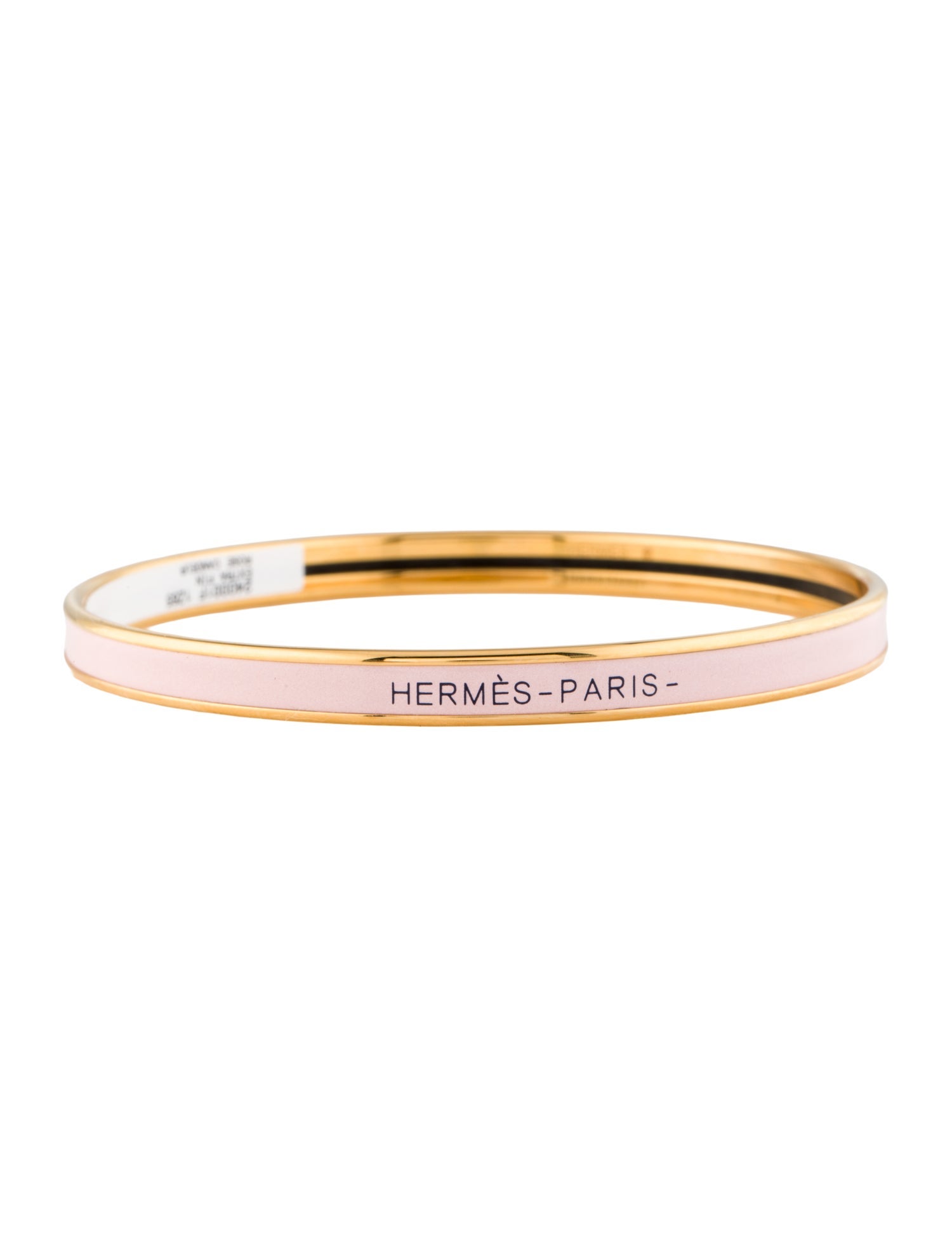 Hermès Extra Narrow Enamel Uni Bracelet