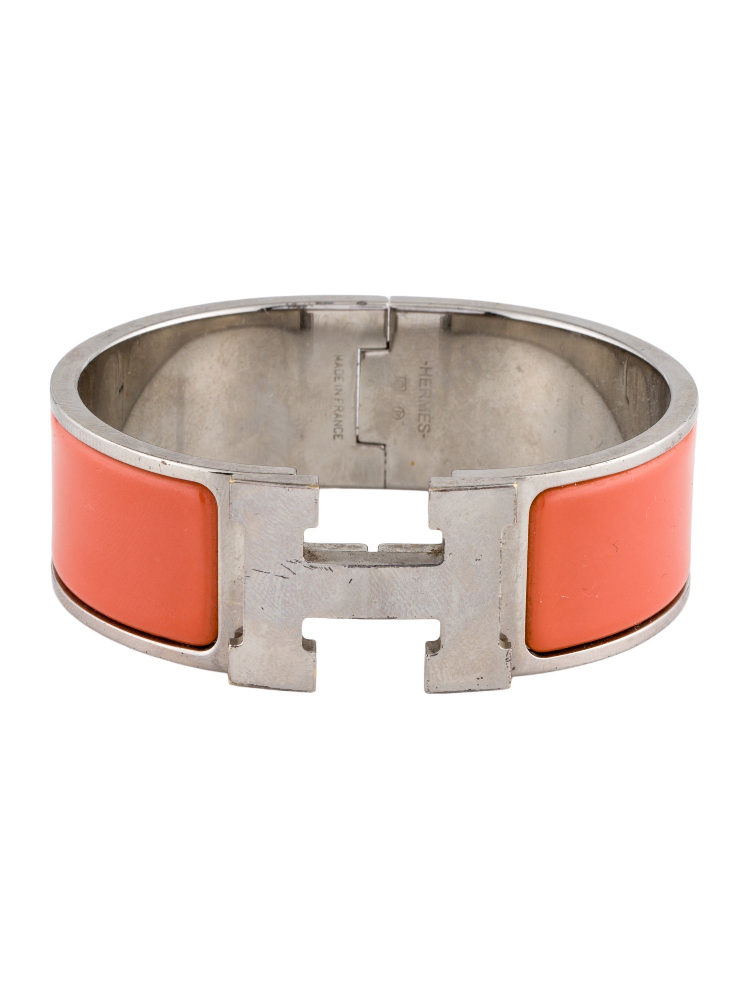 Hermès Enamel Clic Clac H Bracelet