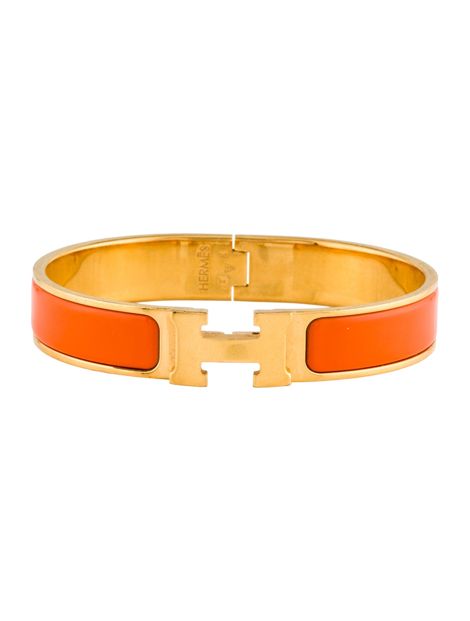 Hermès Enamel Clic H Bracelet
