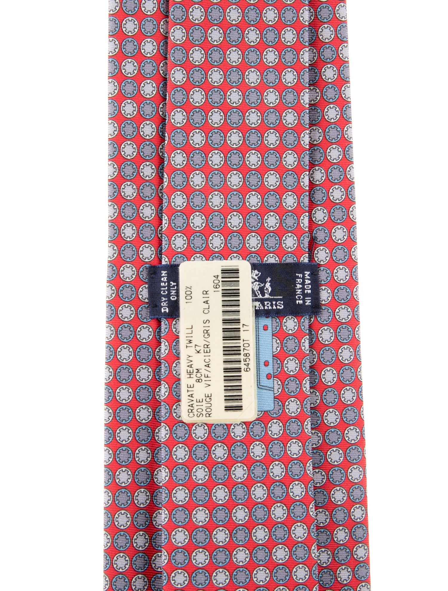 Hermès Heavy Twill Tie w/Tags