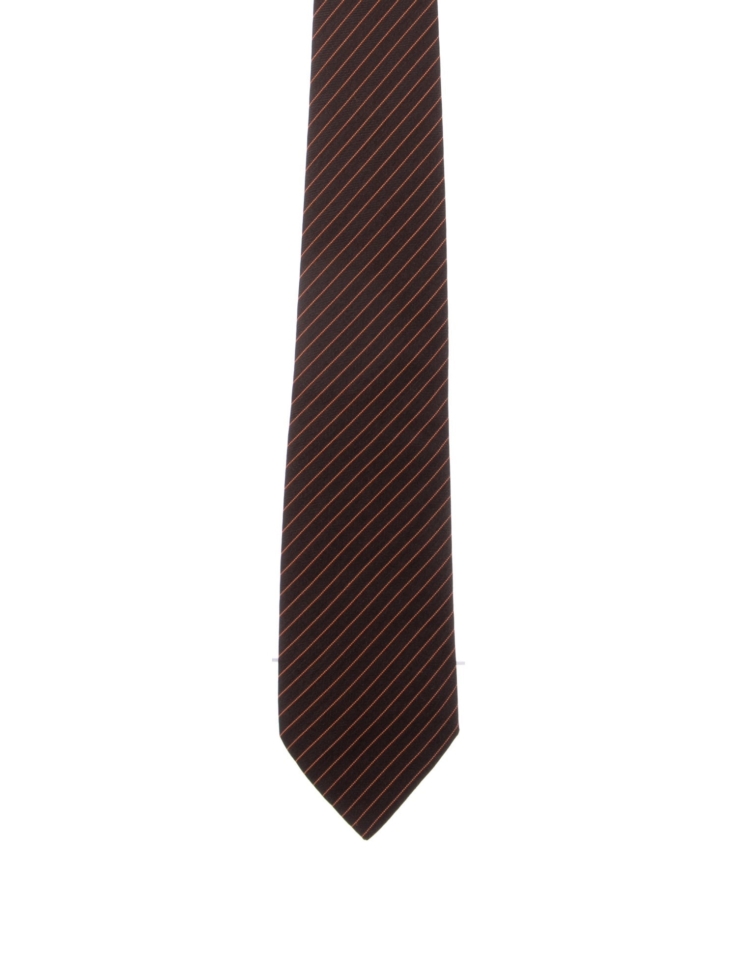 Hermès striped print tie