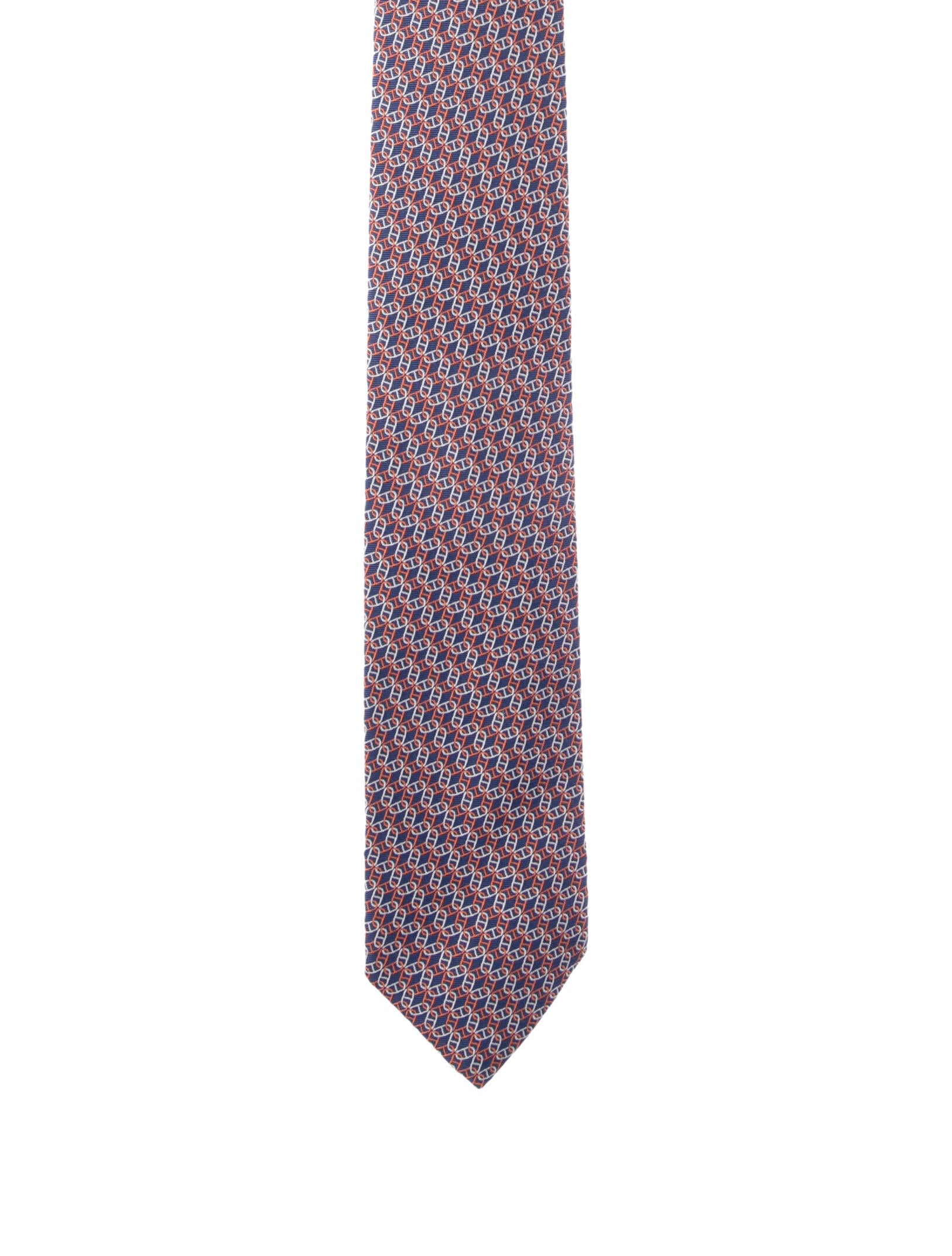 Hermès Silk Pattern Tie