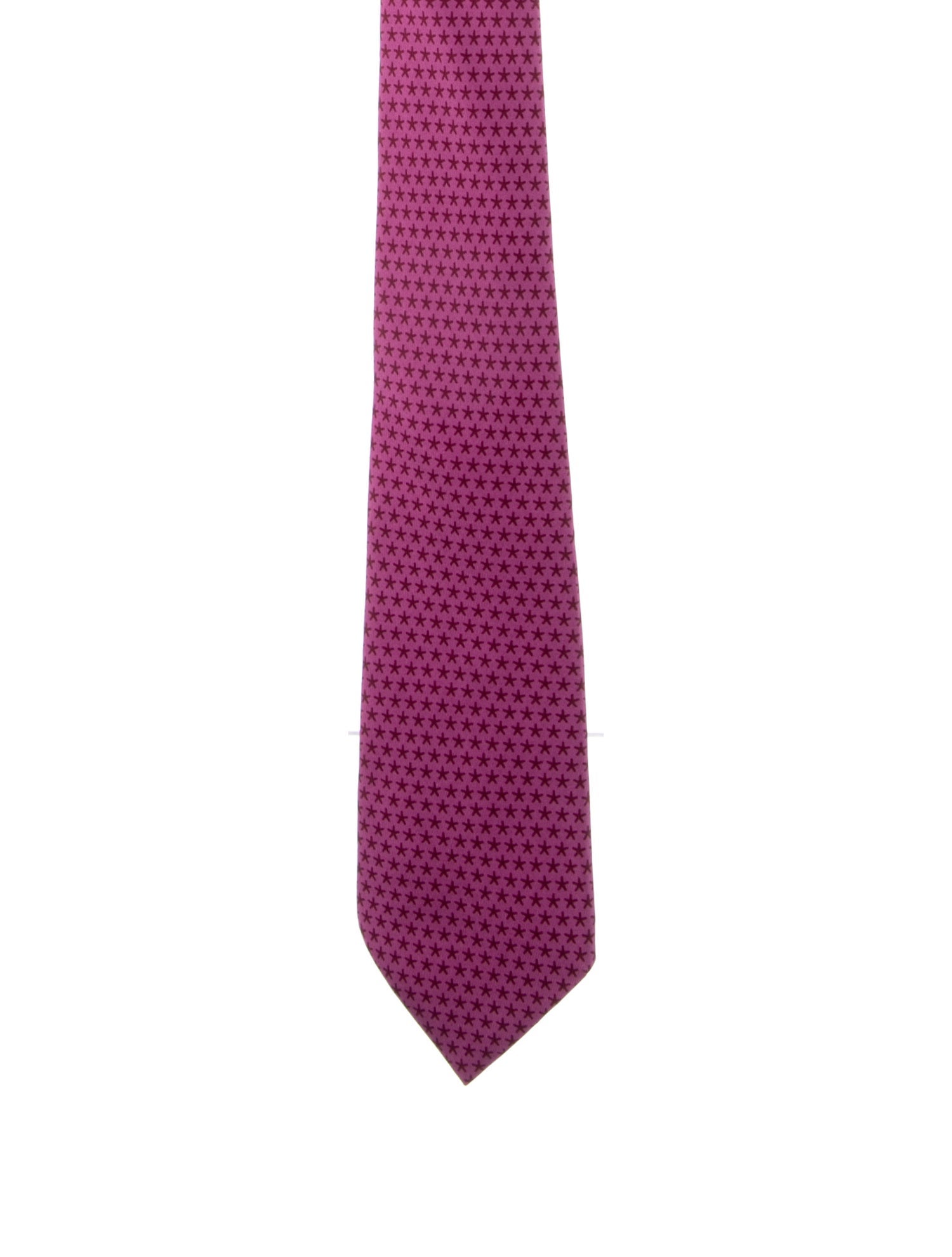 Hermès pattern print tie