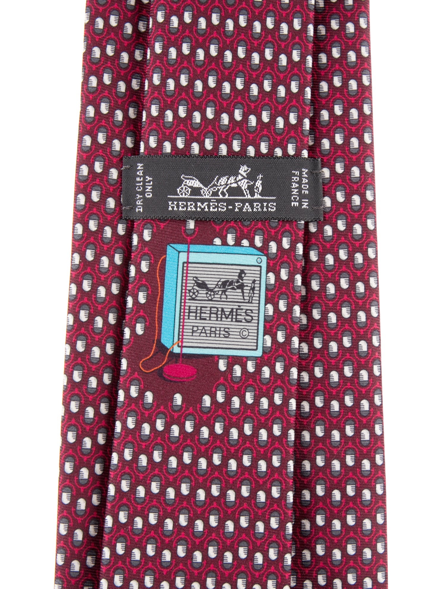 Hermès Silk Tie w/Tags