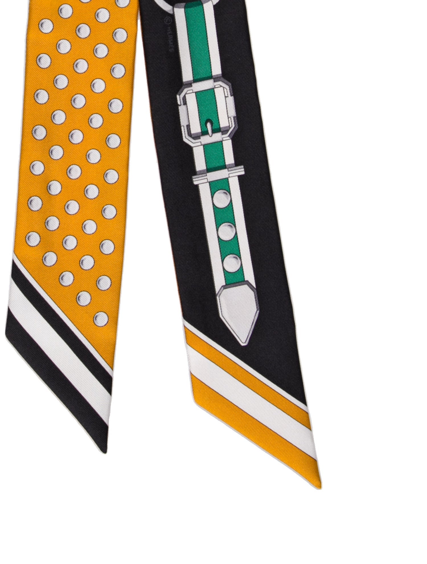 Hermès Grand Tralala Silk Twilly Scarf