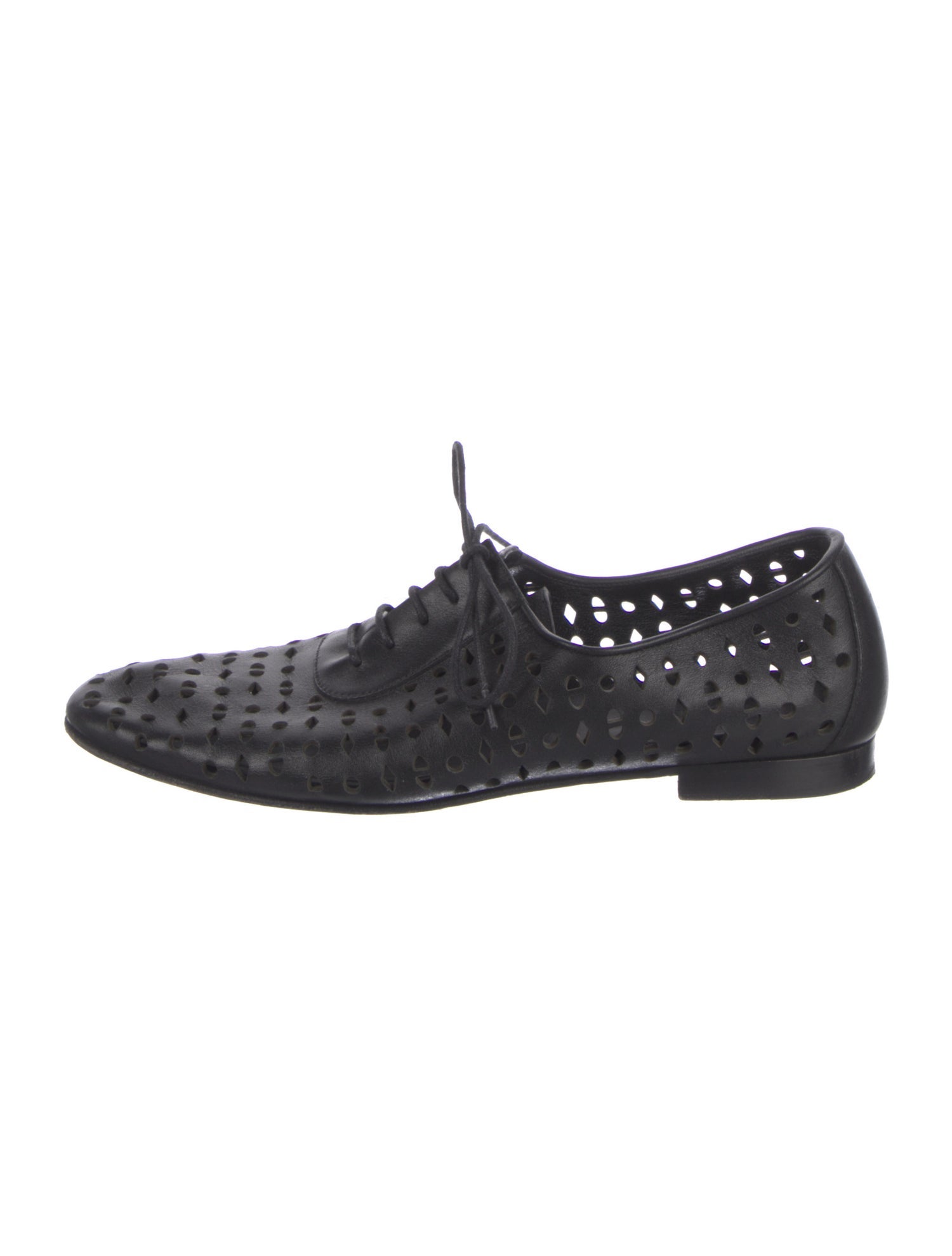 Hermès Leather Lasercut Accents Flats