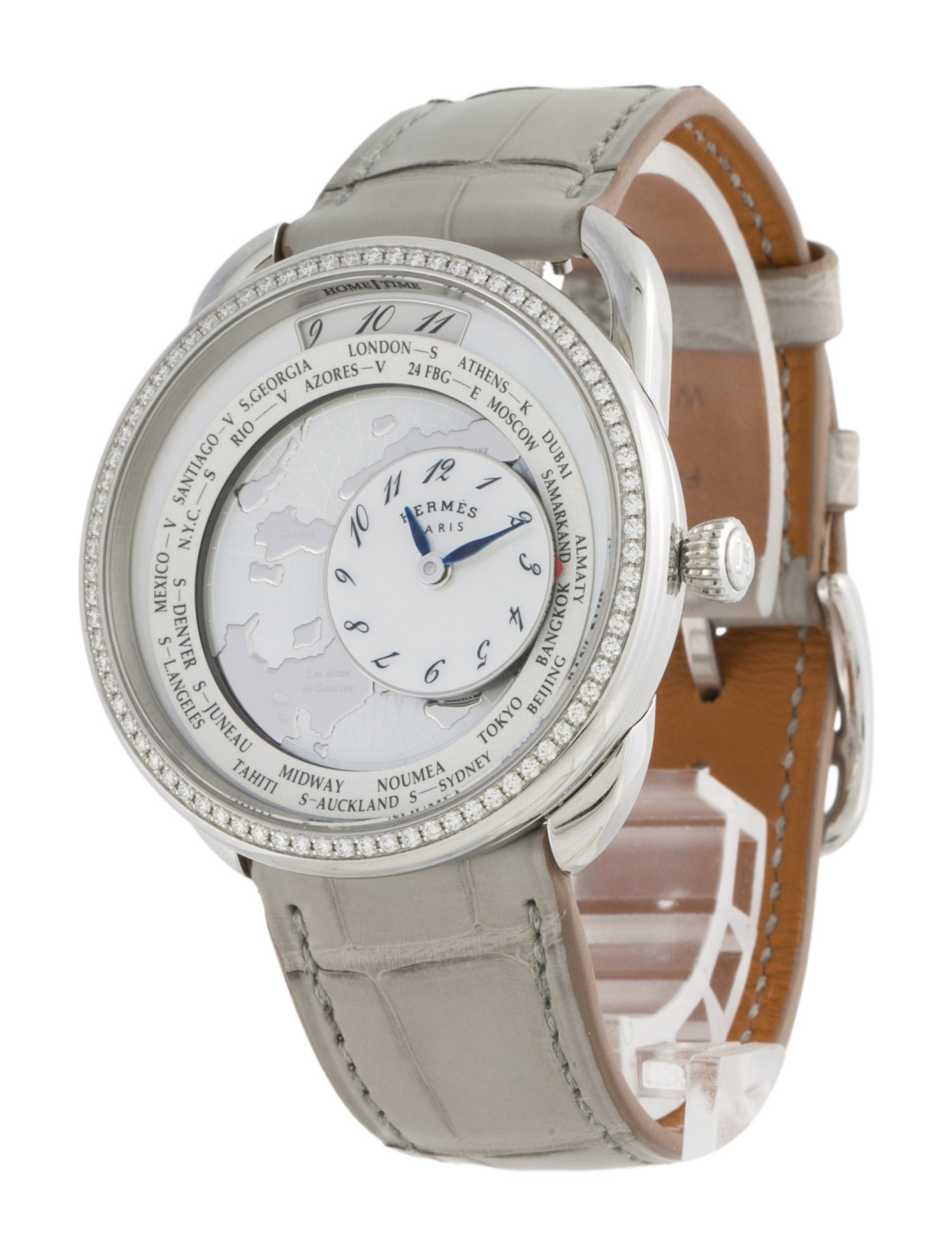 Hermès Arceau Le Temps Voyageur Watch