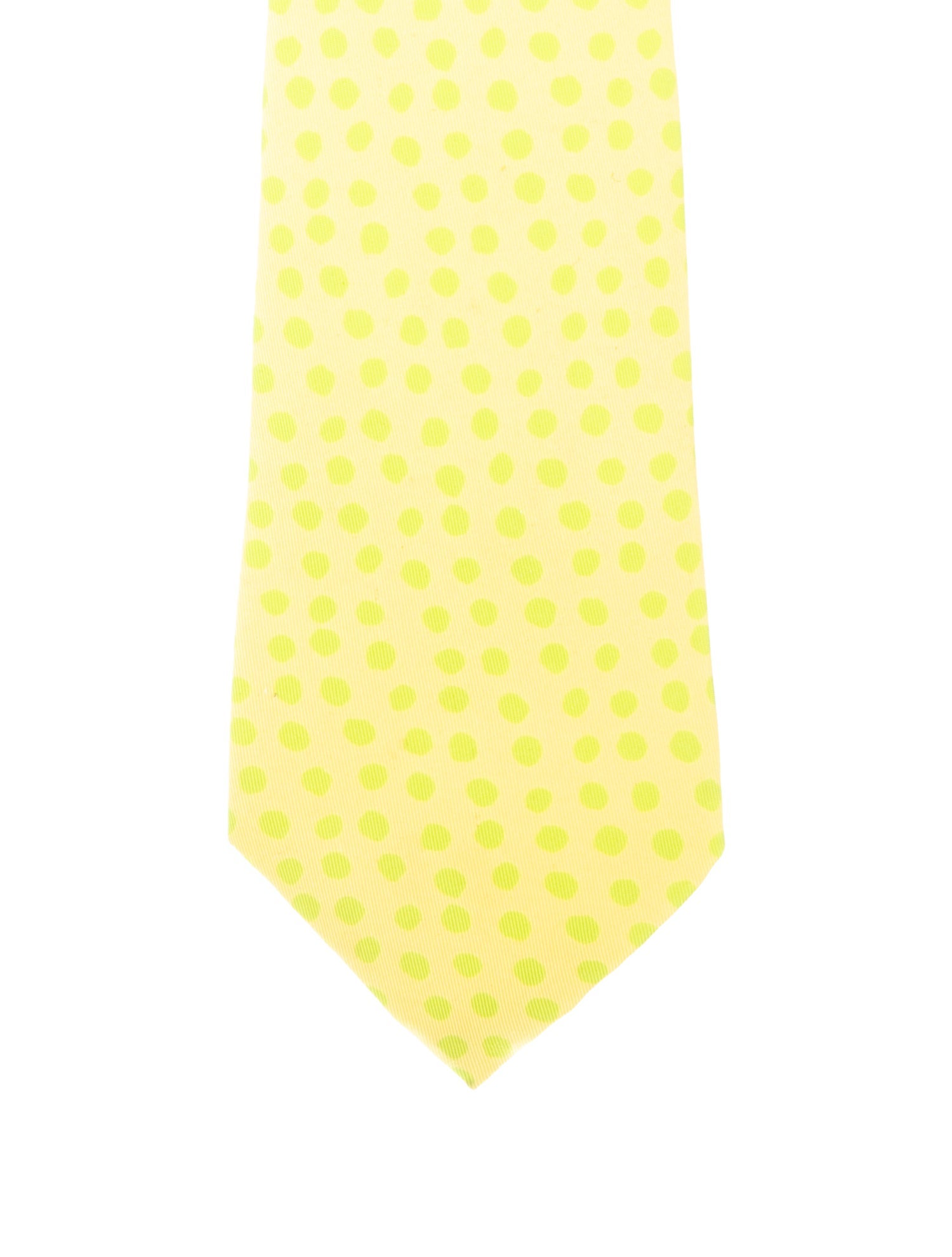 Hermès Hermès Polka Dot Silk Neck Tie