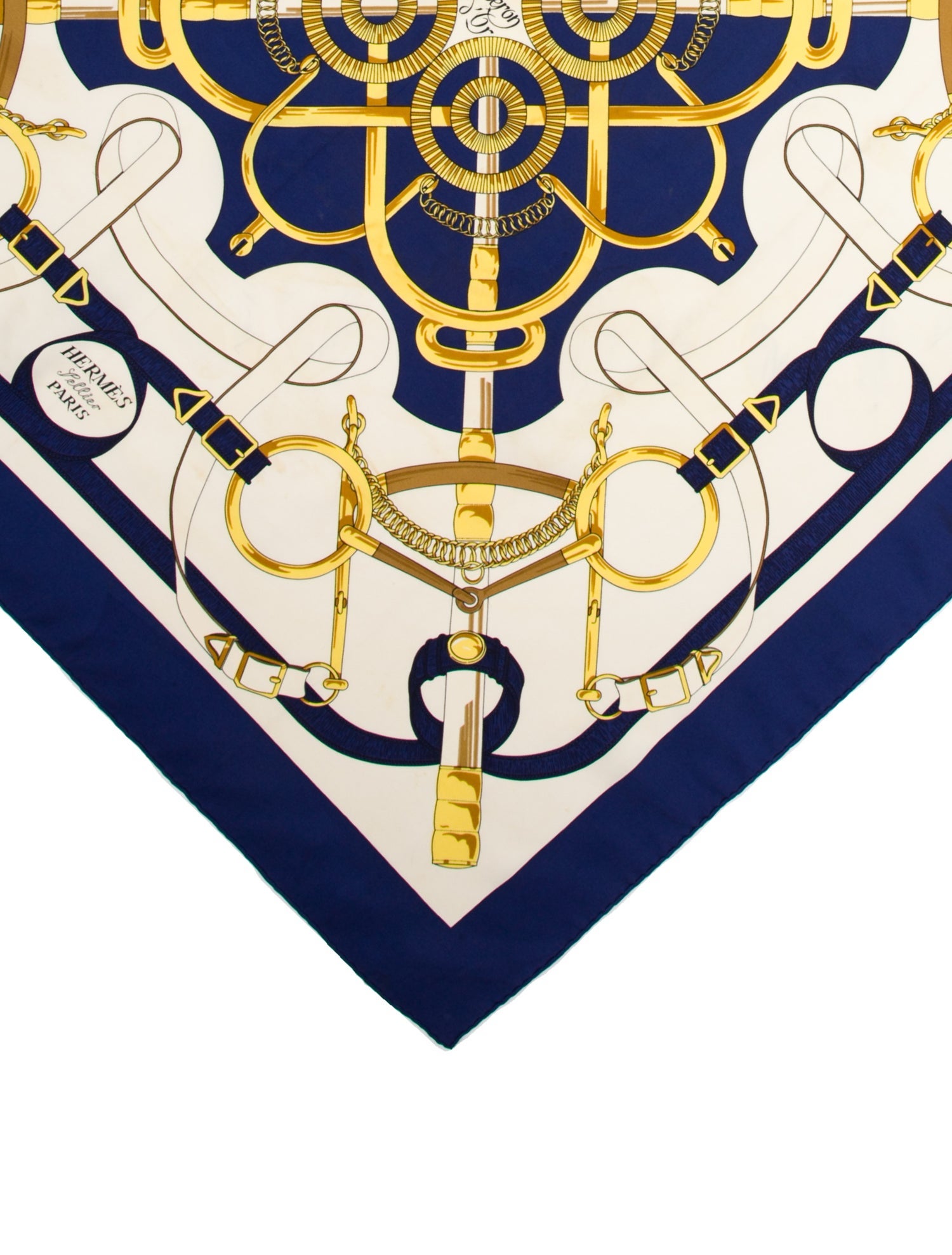 Hermès Eperon D'Or Silk Scarf