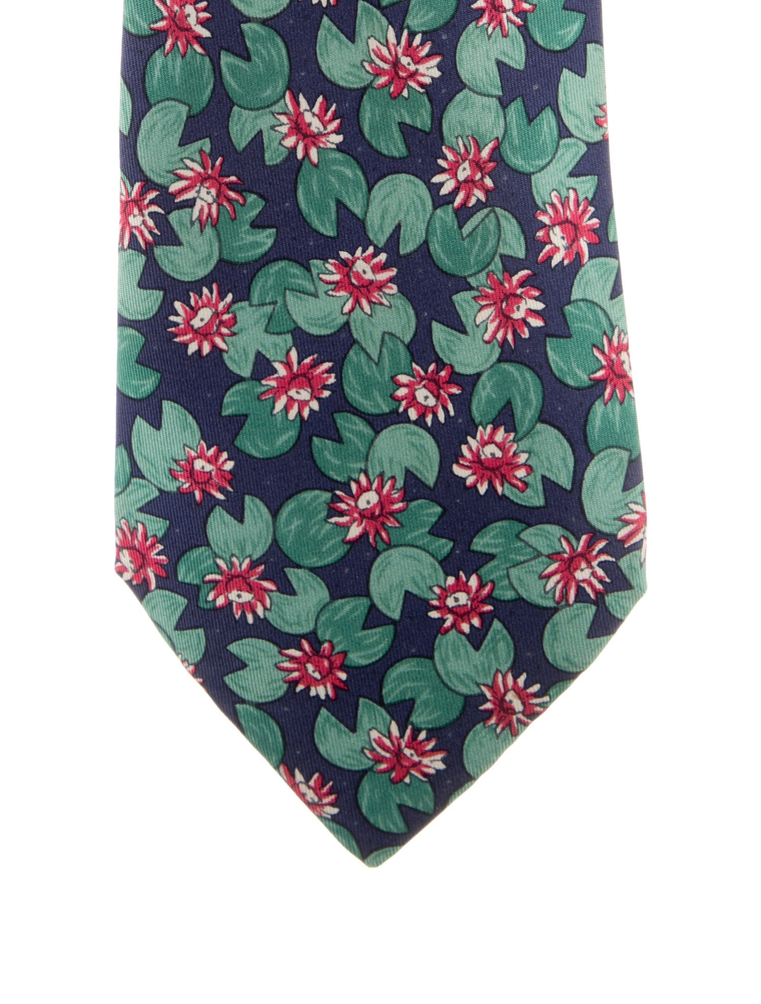 Hermès Hermès Silk Pattern Neck Tie