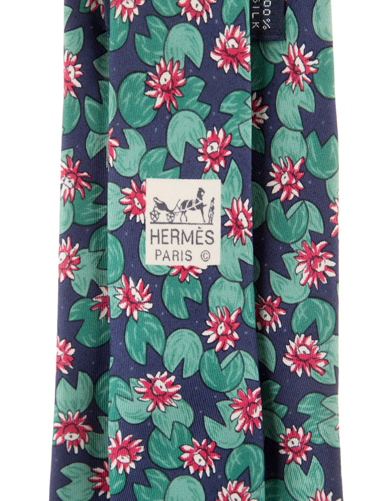 Hermès Hermès Silk Pattern Neck Tie
