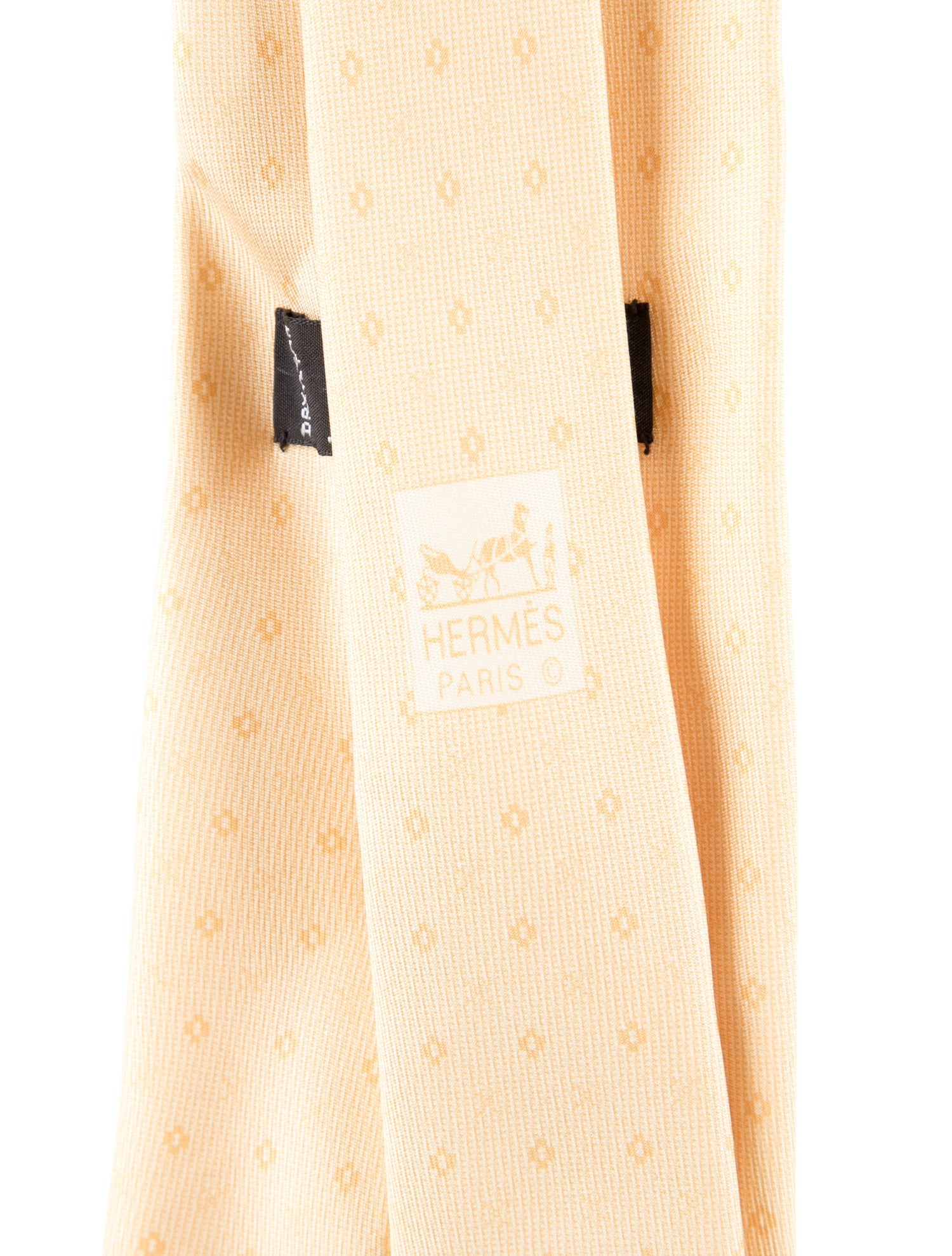 Hermès Silk Pattern Tie