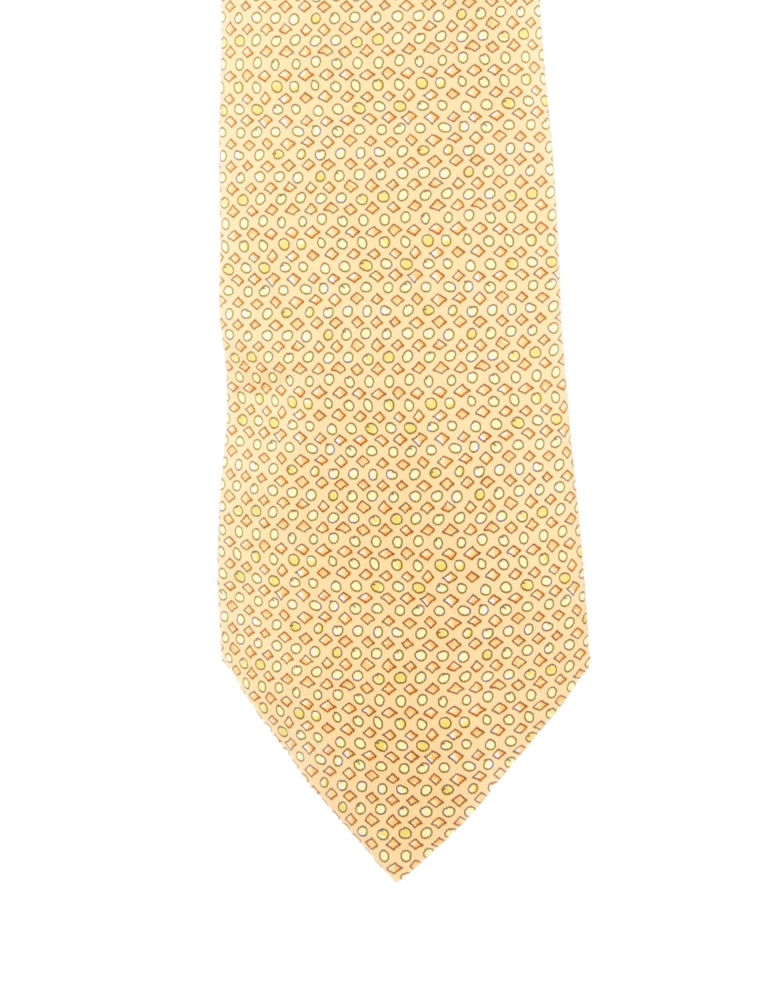 Hermès Silk Patterned Tie
