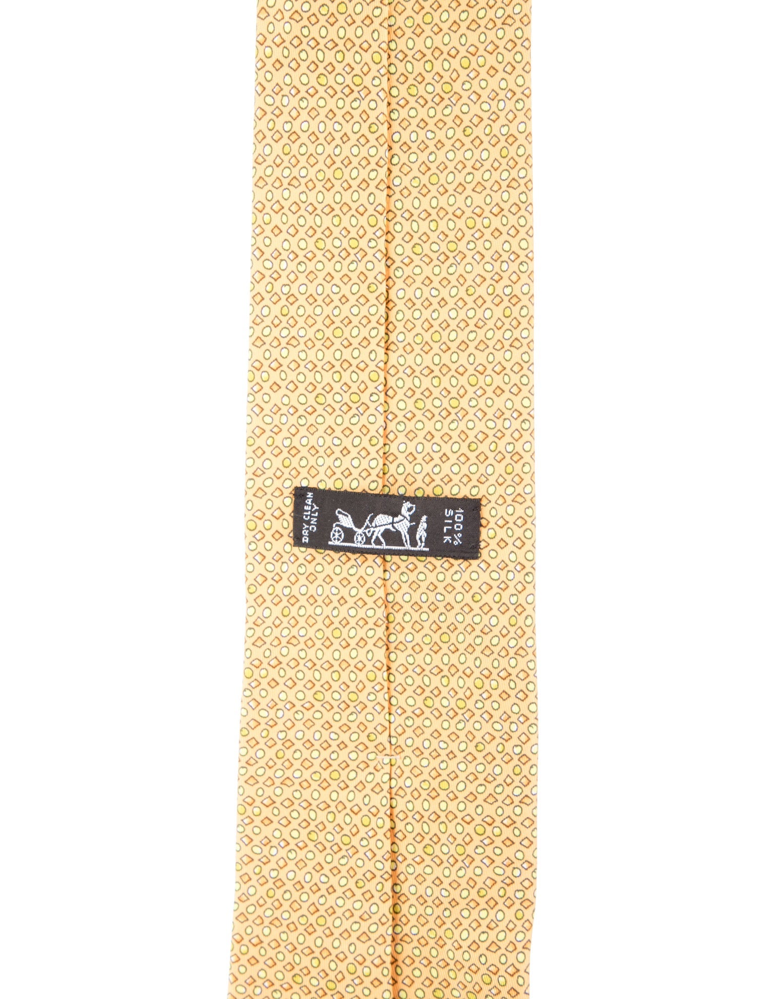 Hermès Silk Patterned Tie
