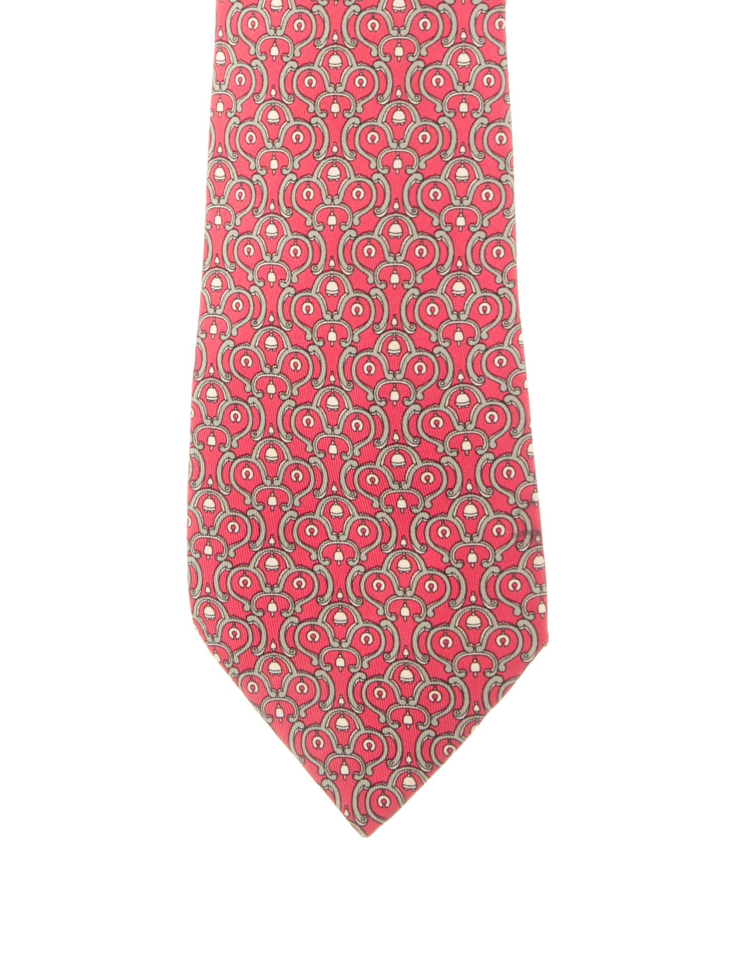 Hermès Silk Patterned Tie