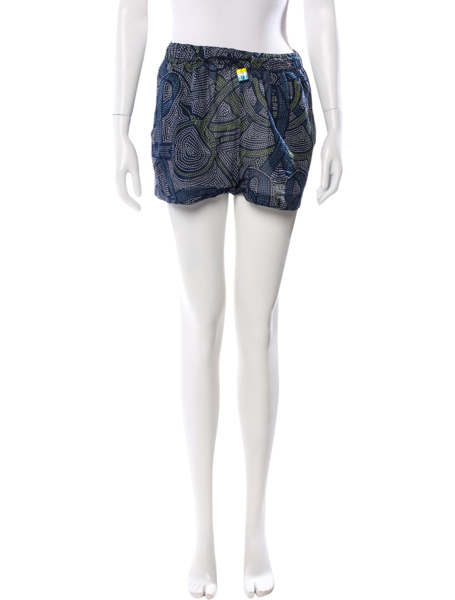 Hermès Printed Mini Shorts