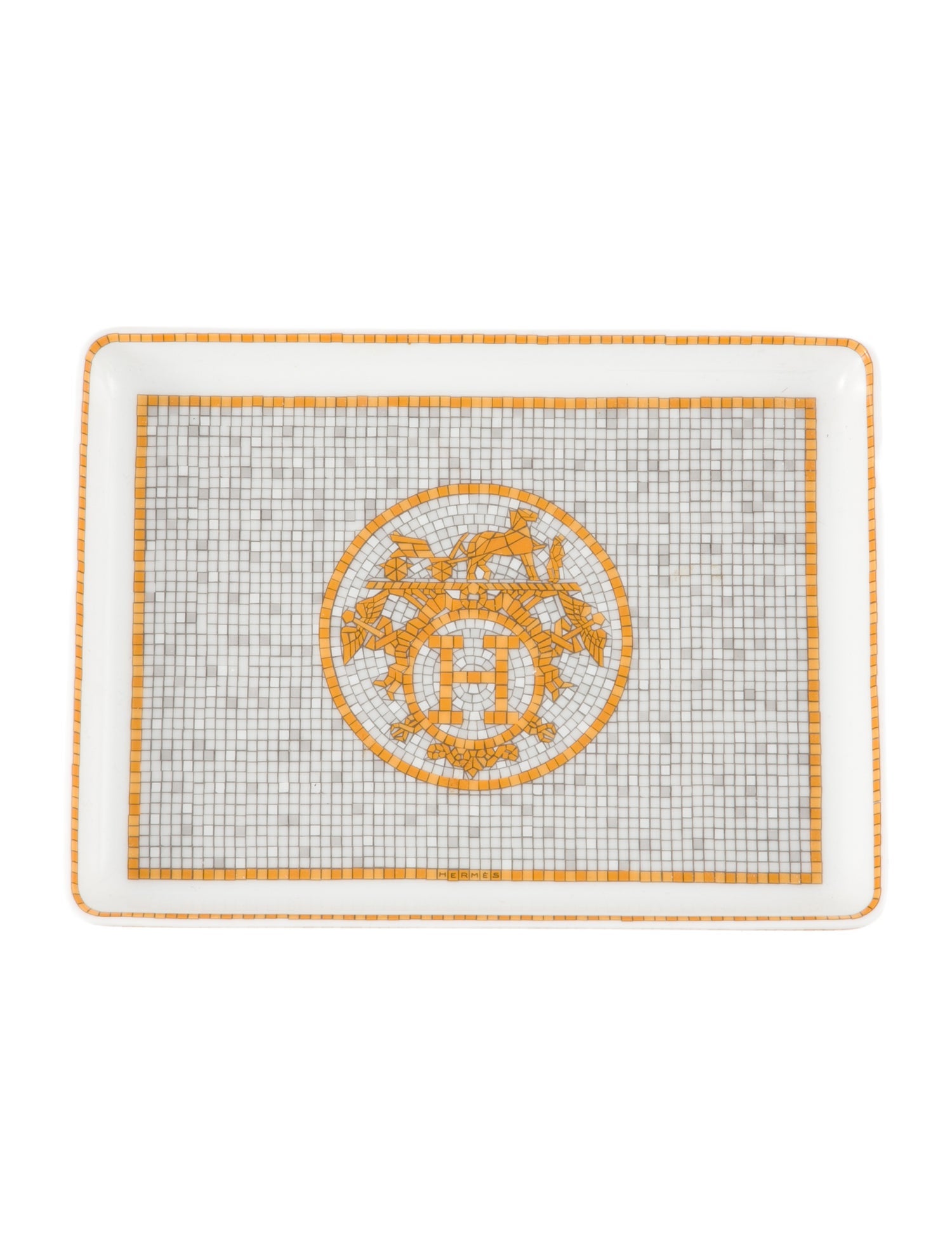 Hermès Mosaïque Au 24 Small Tray