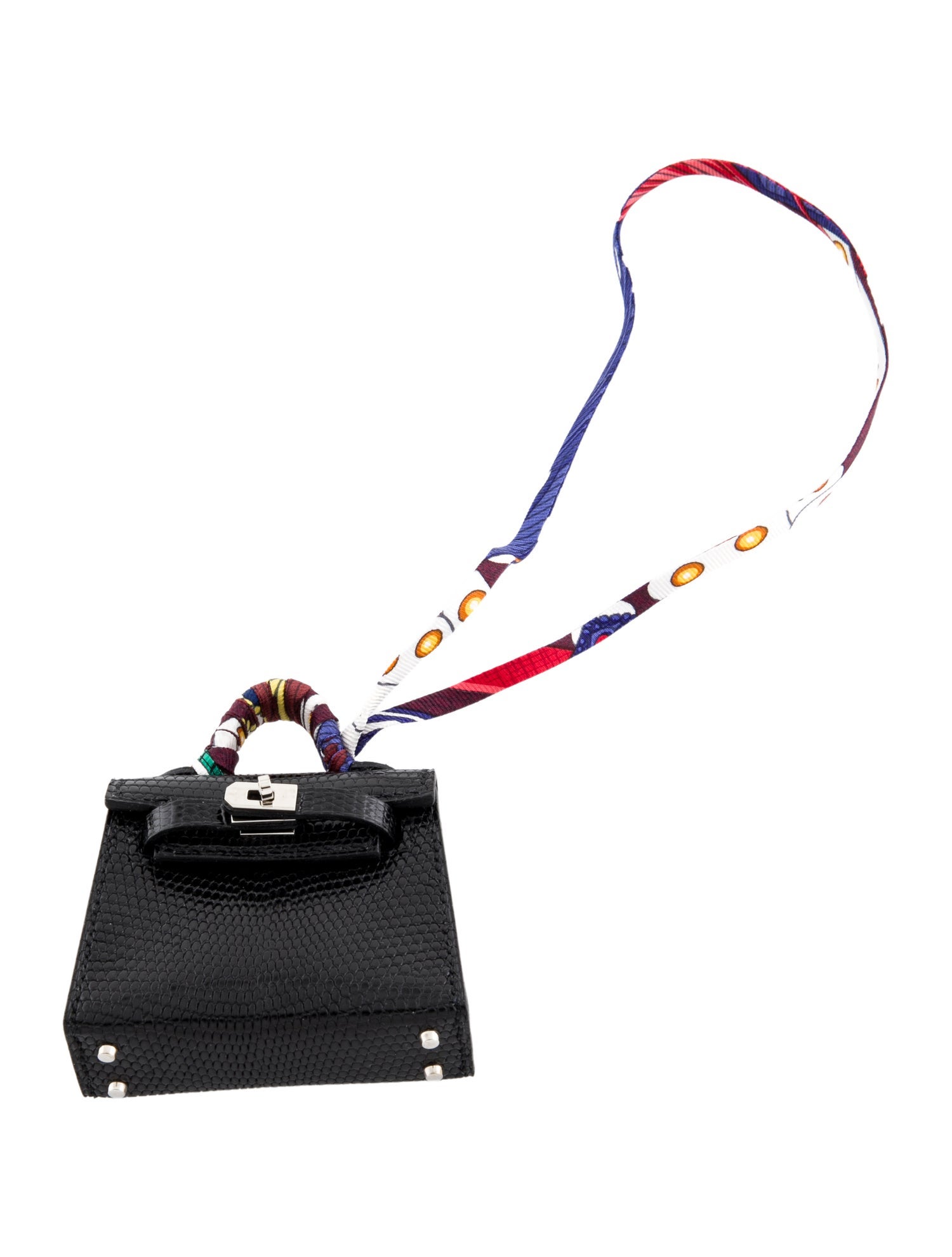 Hermès Lizard Kelly Twilly Bag Charm