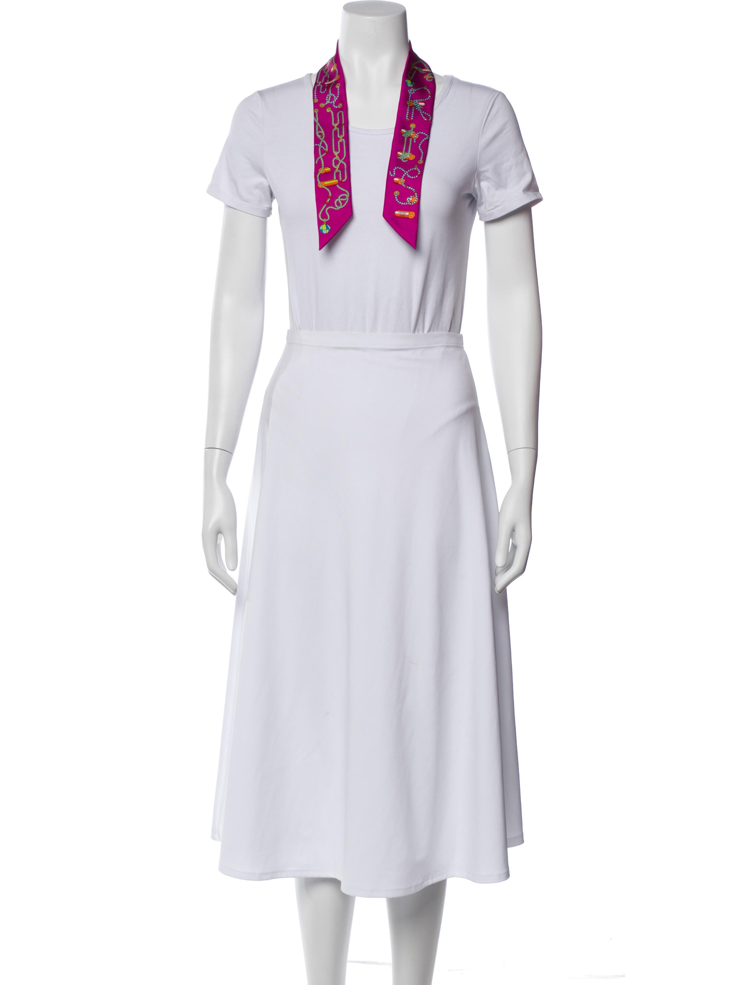 Hermès Cordages Silk Twilly Scarf