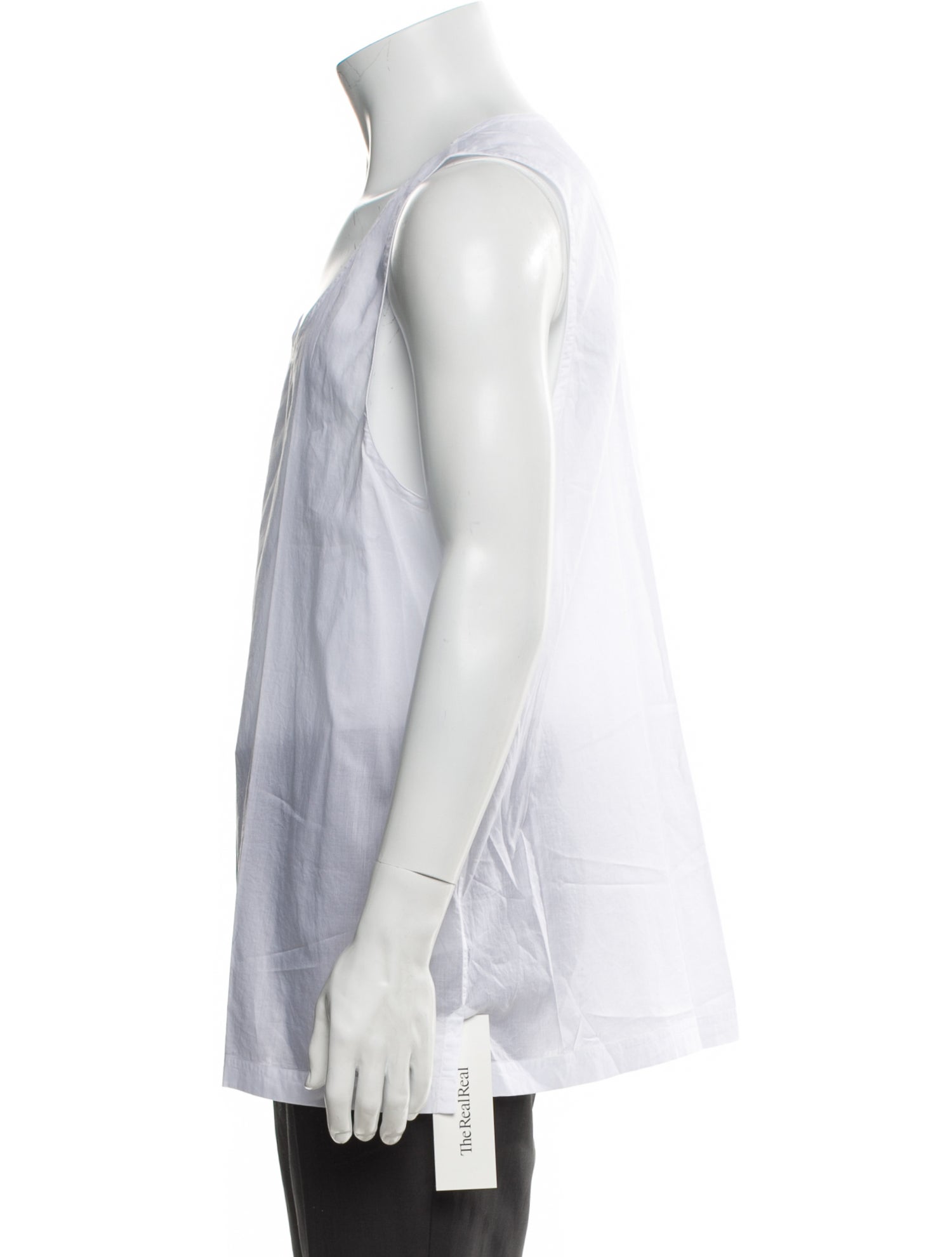 Hermès Scoop Neck Sleeveless T-Shirt