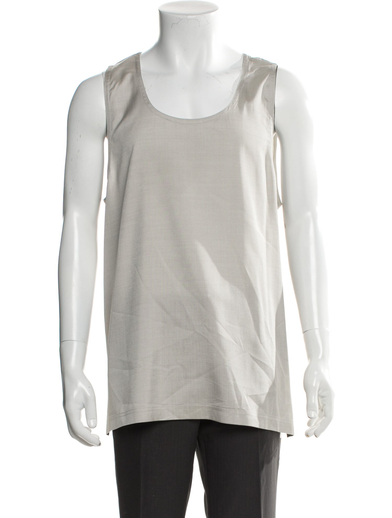 Hermès Silk Scoop Neck T-Shirt