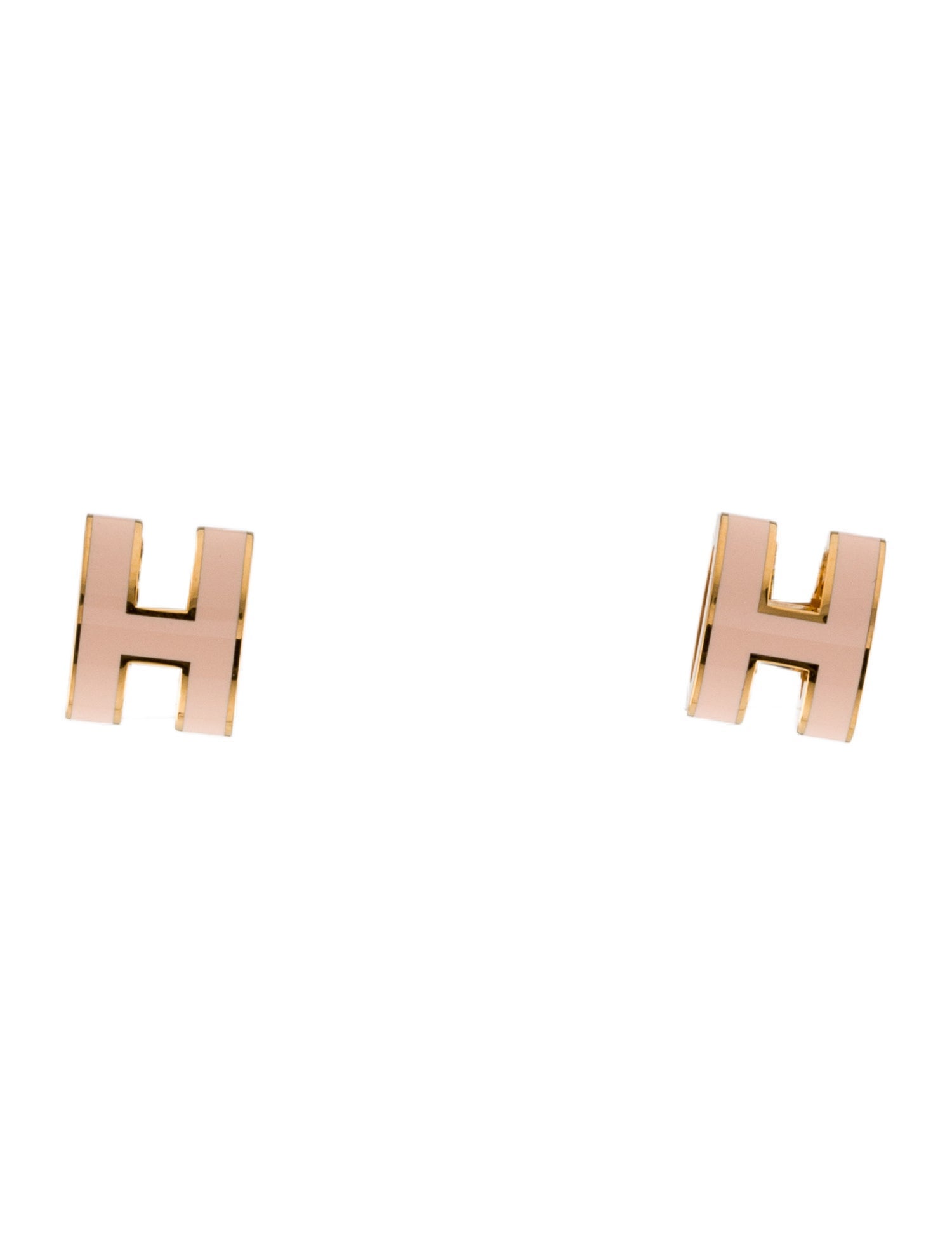 Hermès Enamel Mini Pop Stud Earrings