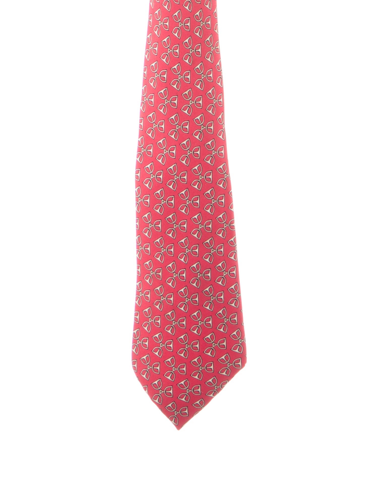 Hermès Pattern Print Tie