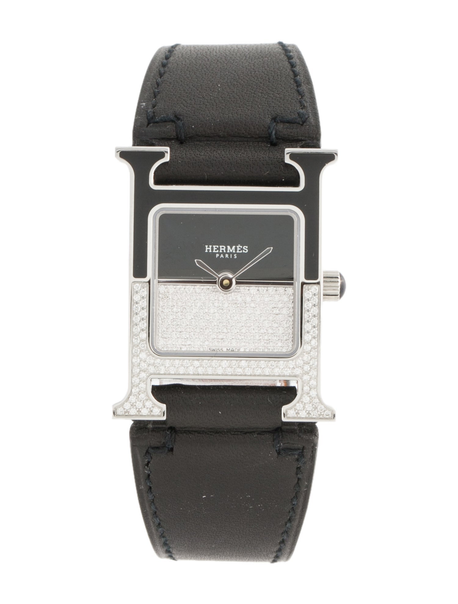 Hermès Heure H Double Jeu Watch