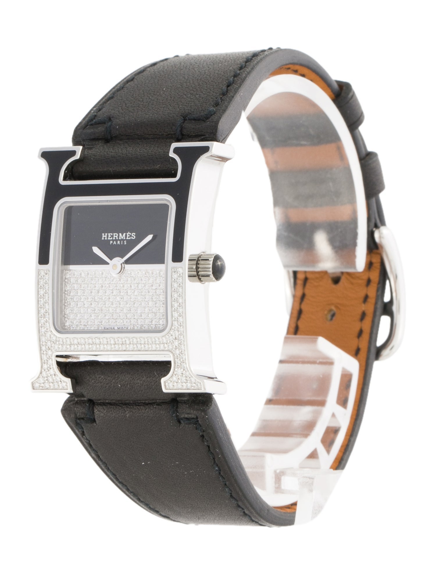 Hermès Heure H Double Jeu Watch