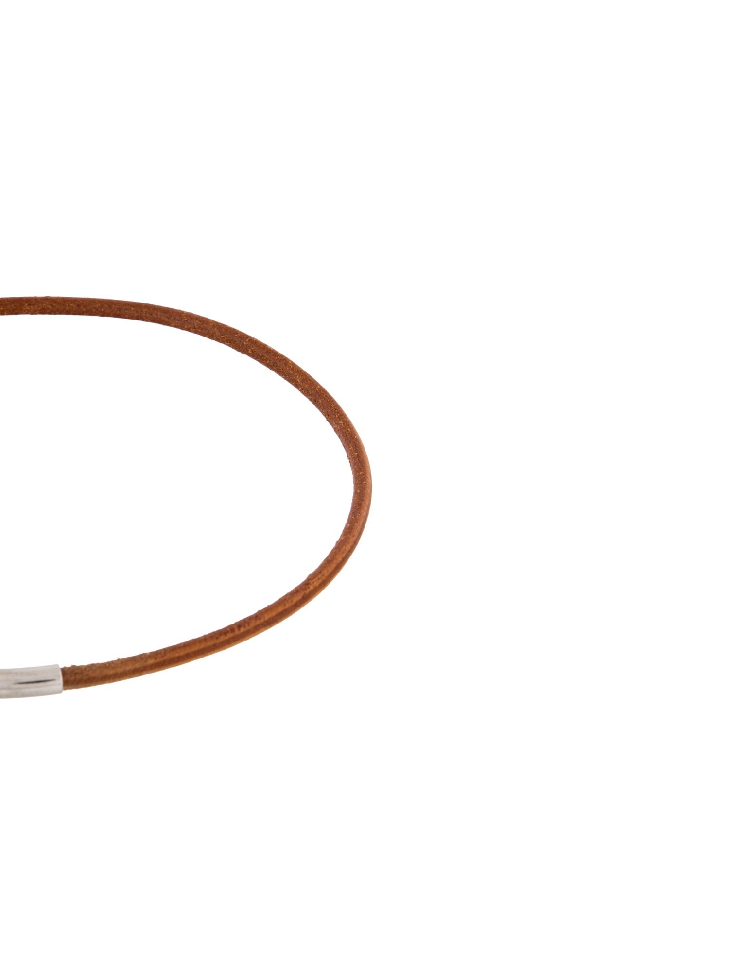 Hermès Leather Collar Necklace