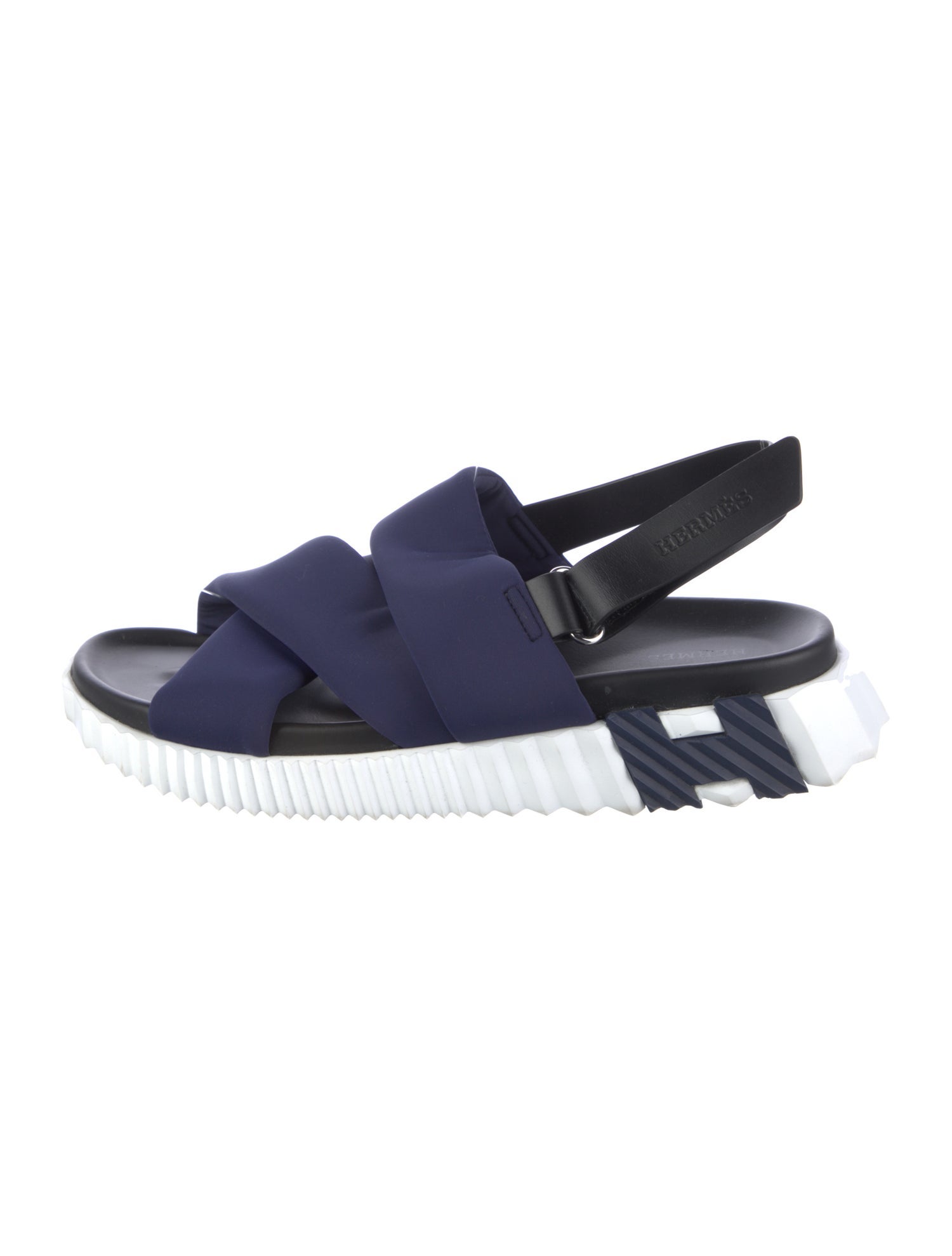 Hermès Electric Neoprene Sandals