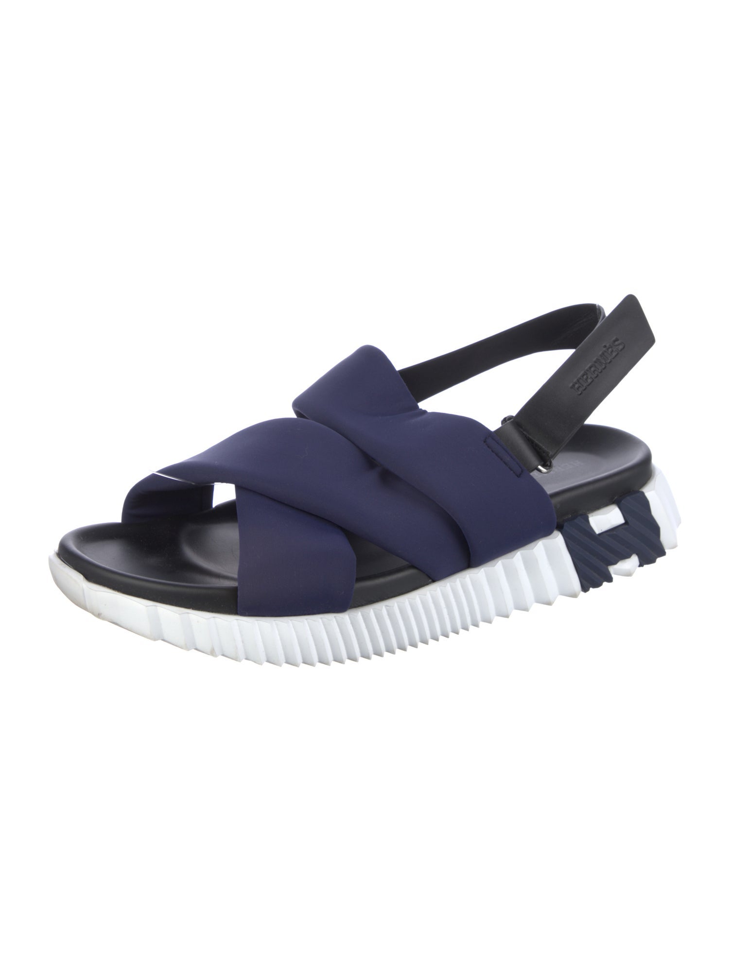 Hermès Electric Neoprene Sandals