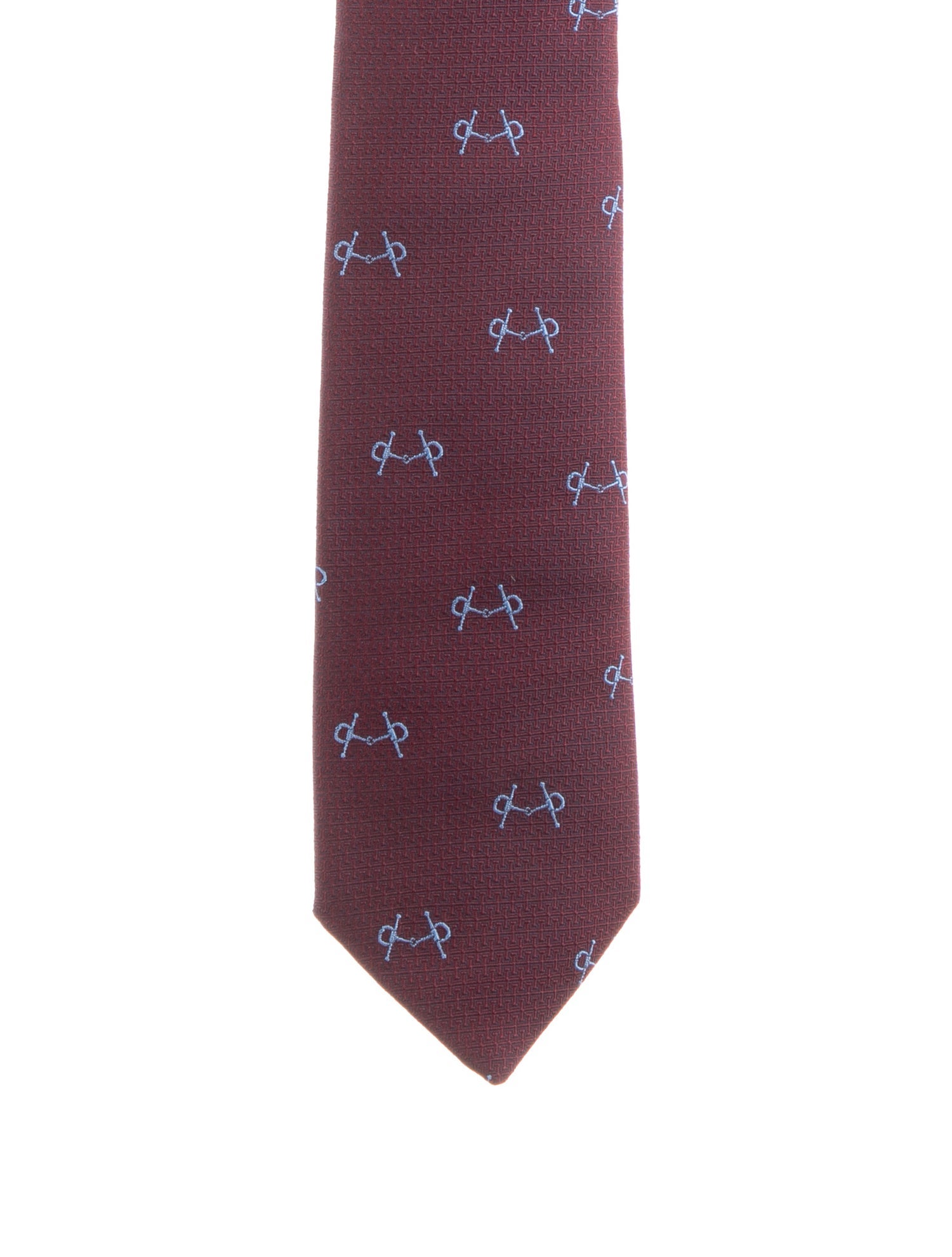 Hermès Silk Pattern Tie