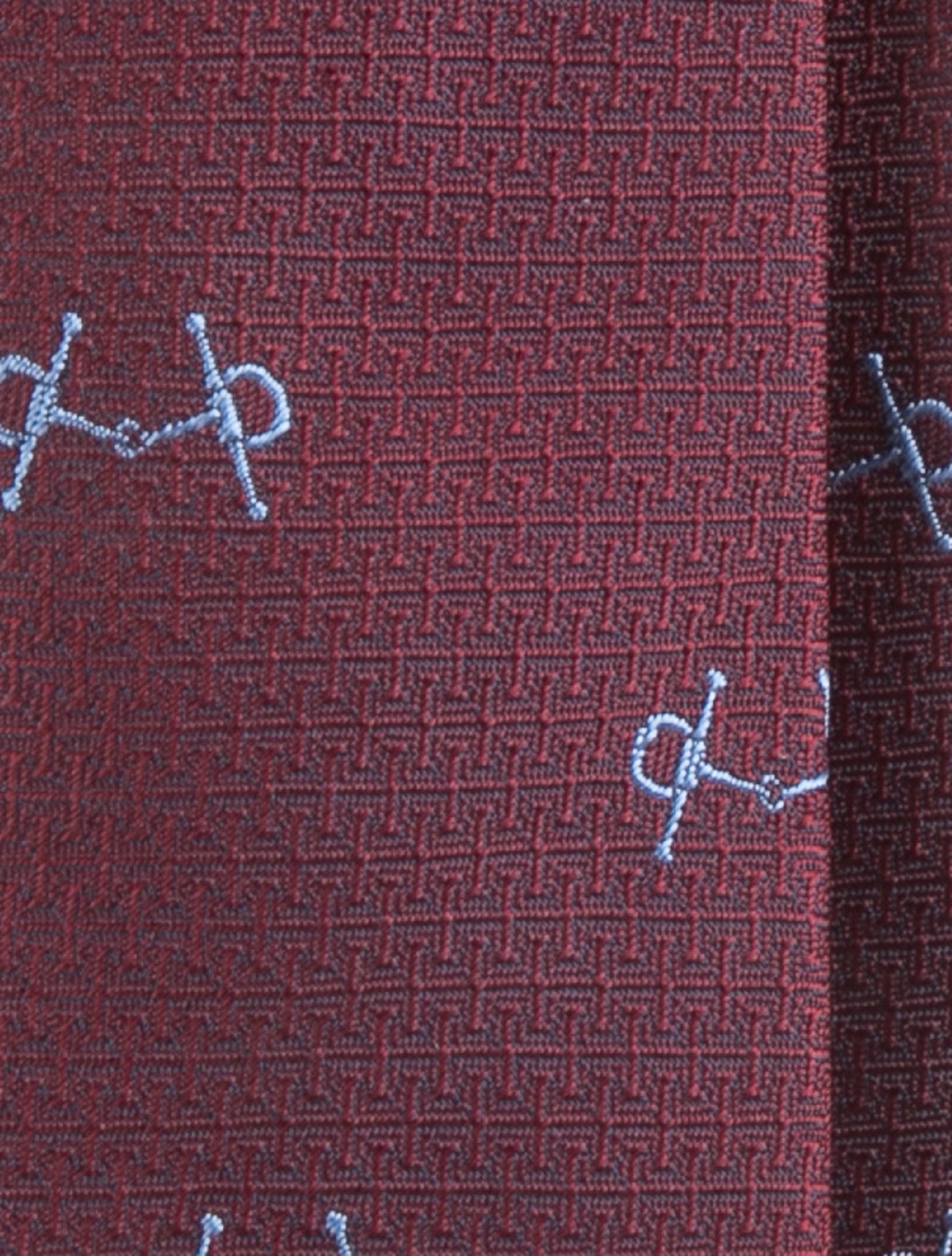 Hermès Silk Pattern Tie