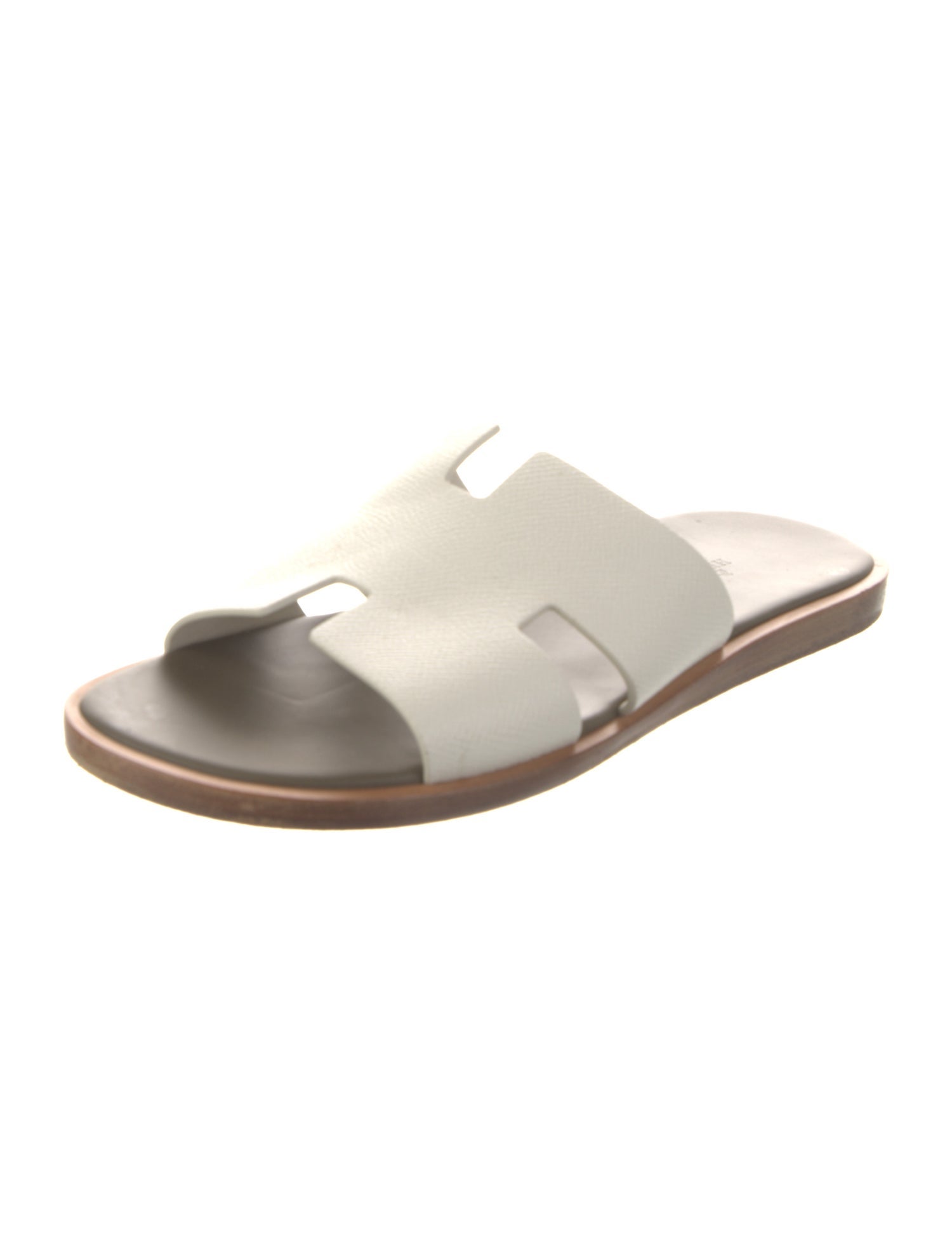 Hermès Izmir Leather Slides