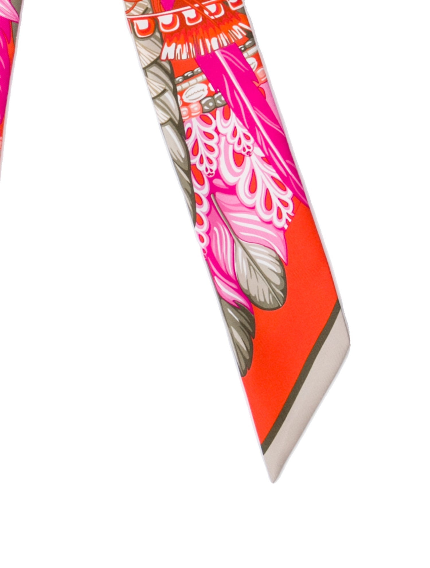 Hermès Danse Pacifique Silk Twilly Scarf w/ Tags