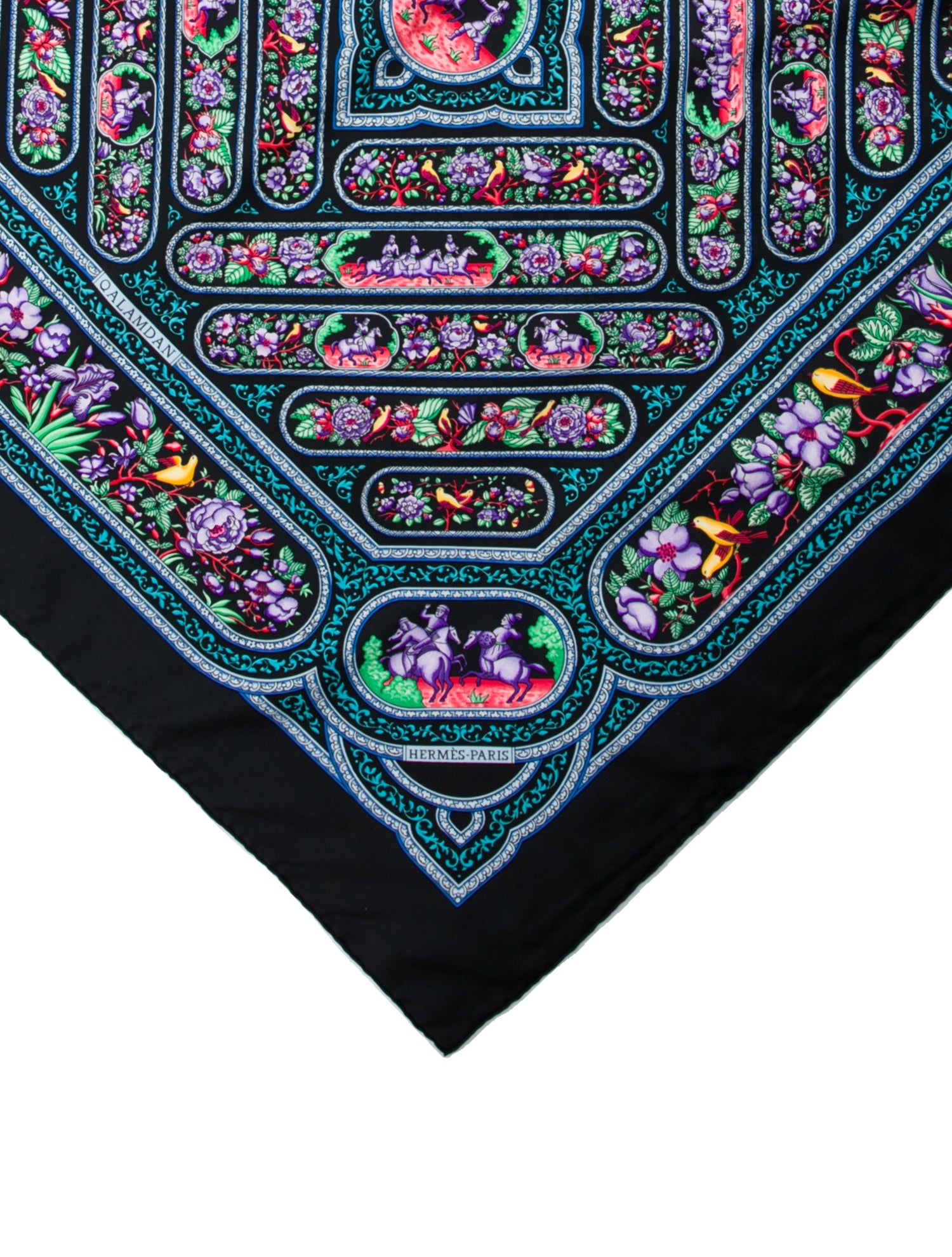 Hermès Carres Volants Silk Twilly Scarf