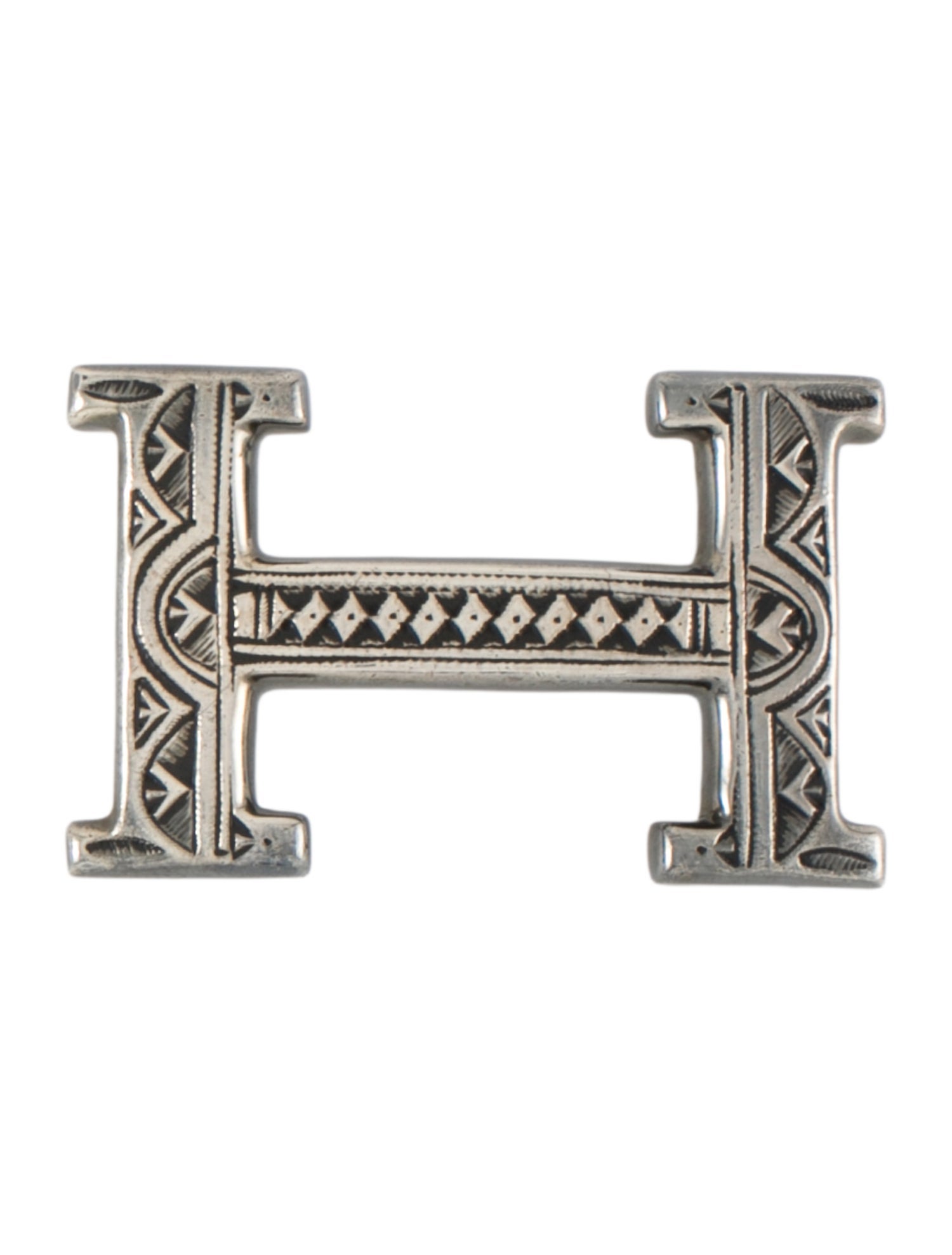 Hermès Touareg H Belt Buckle