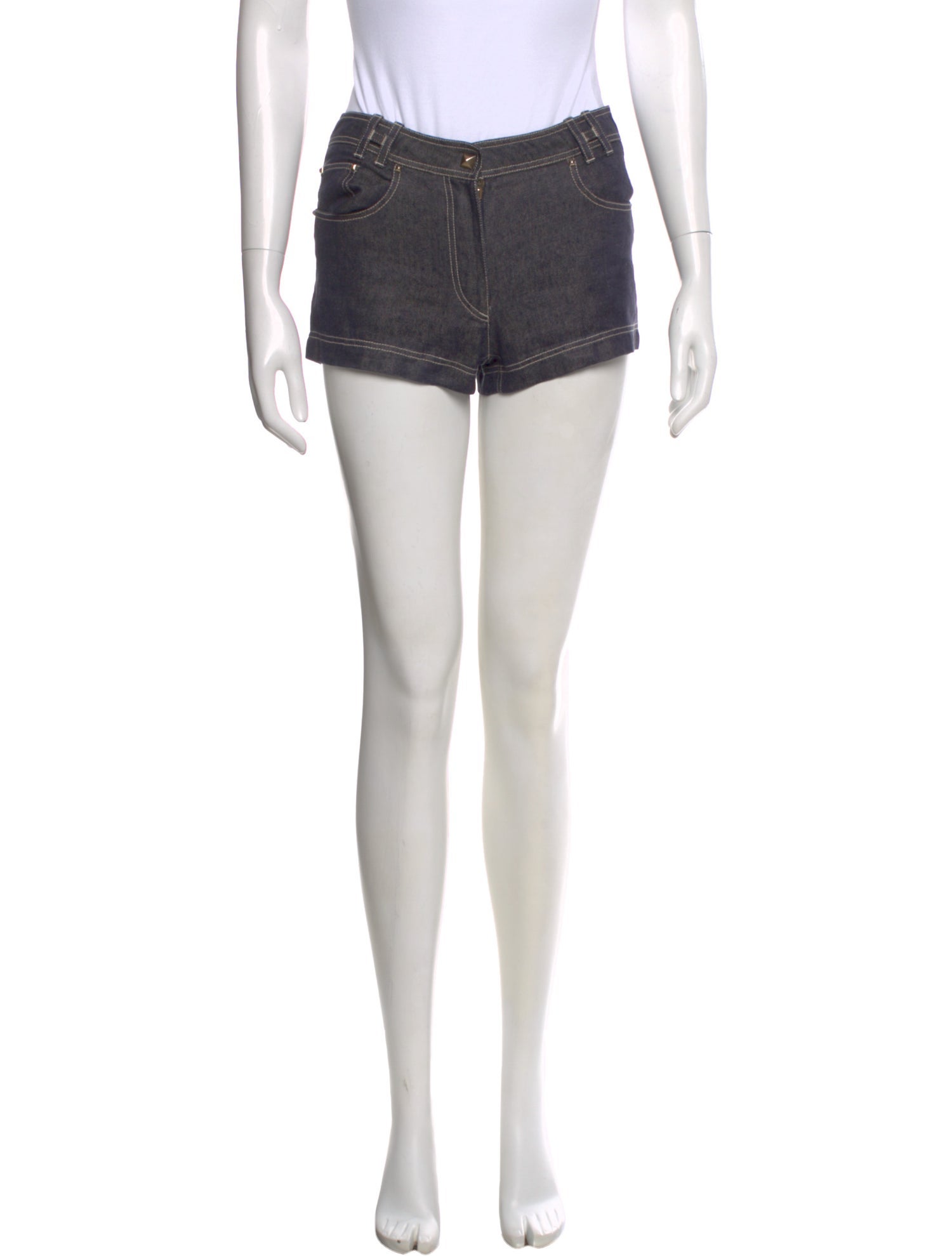 Hermès Linen Mini Shorts