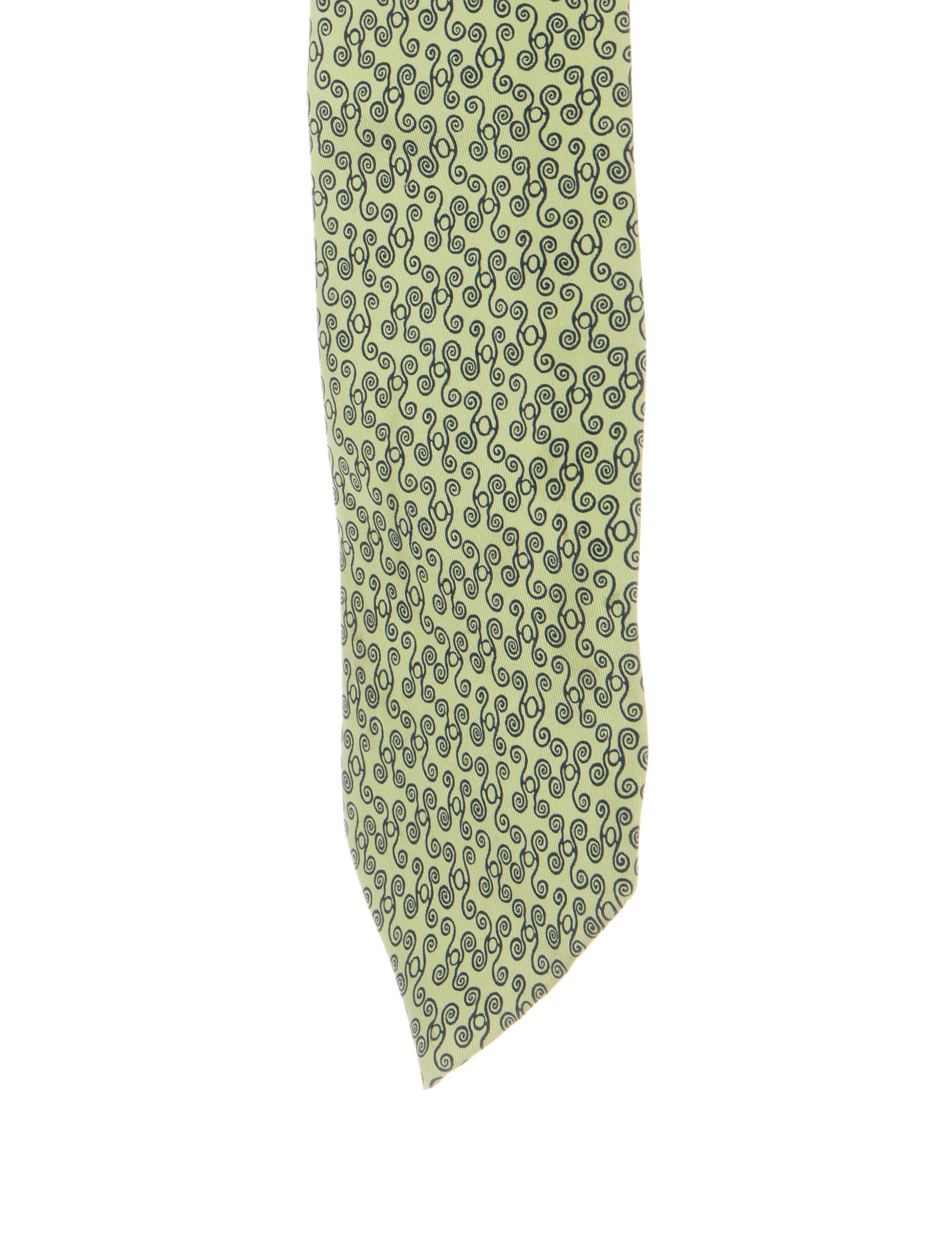 Hermès Mens Silk Tie
