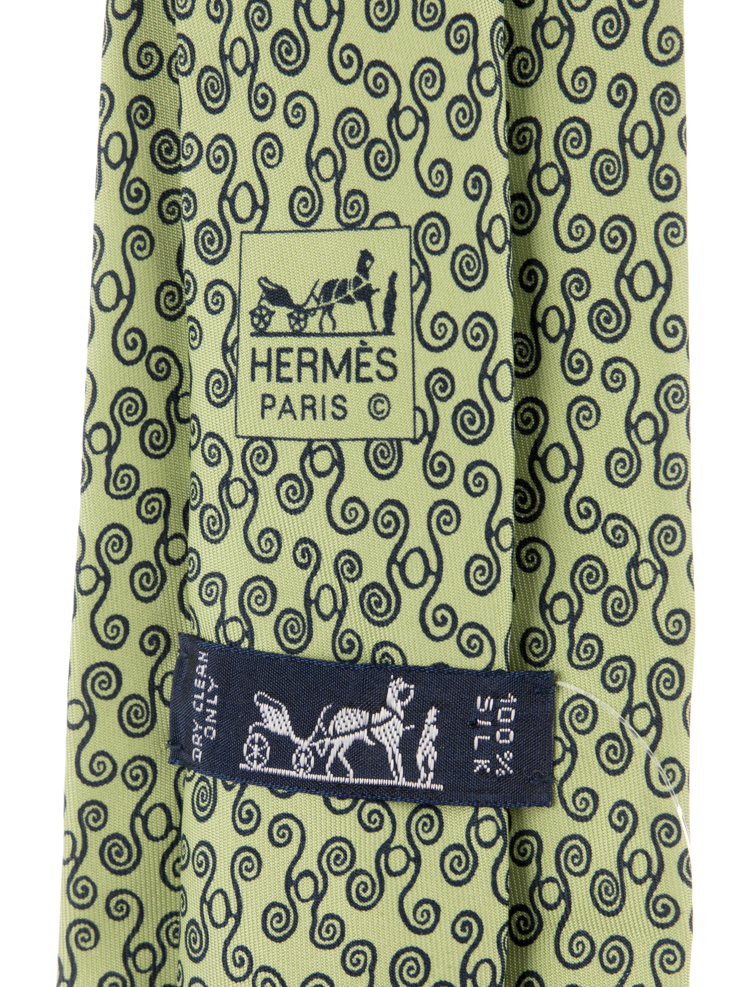 Hermès Mens Silk Tie